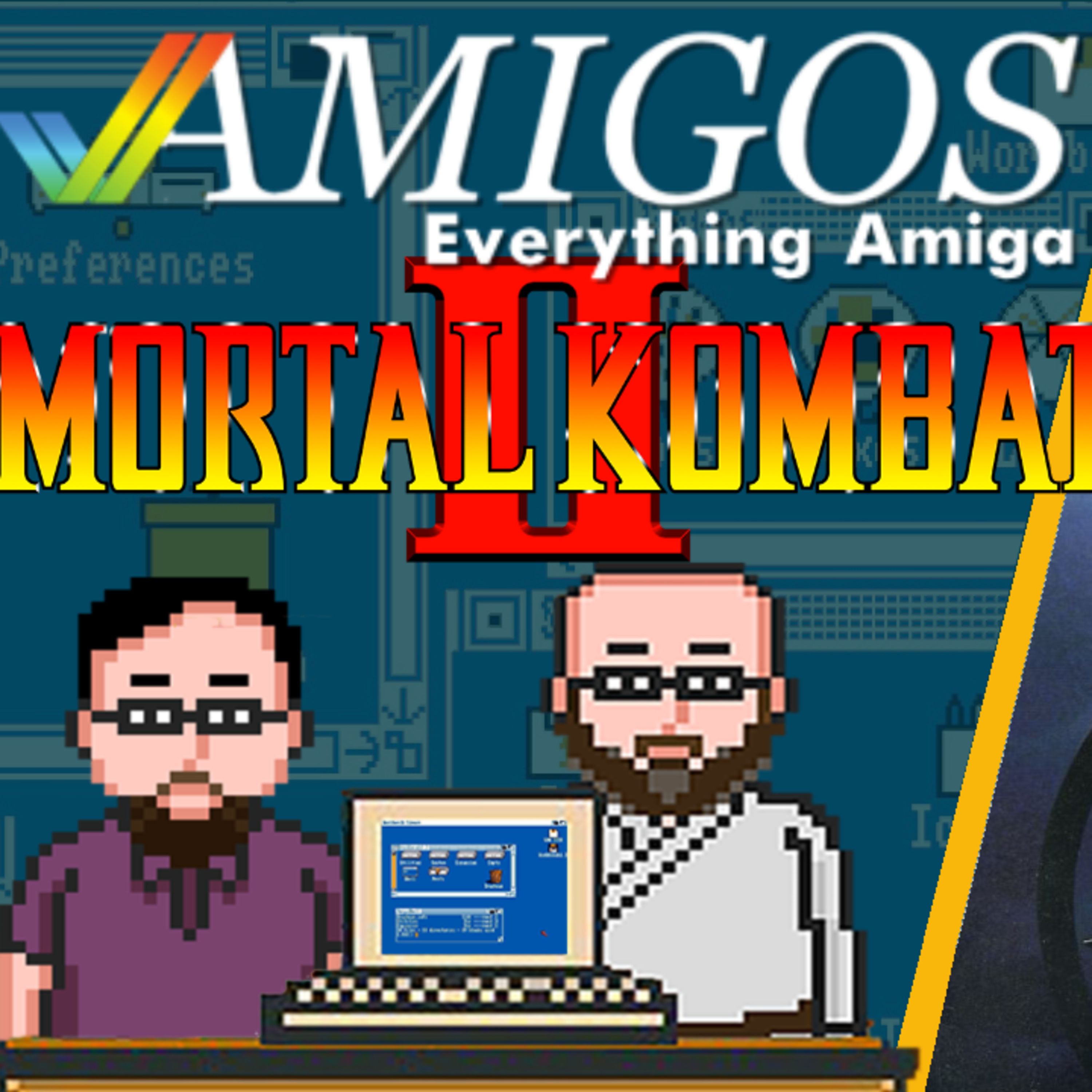 The final word on Mortal Kombat II - Amigos: Everything Amiga Podcast 371 episode artwork