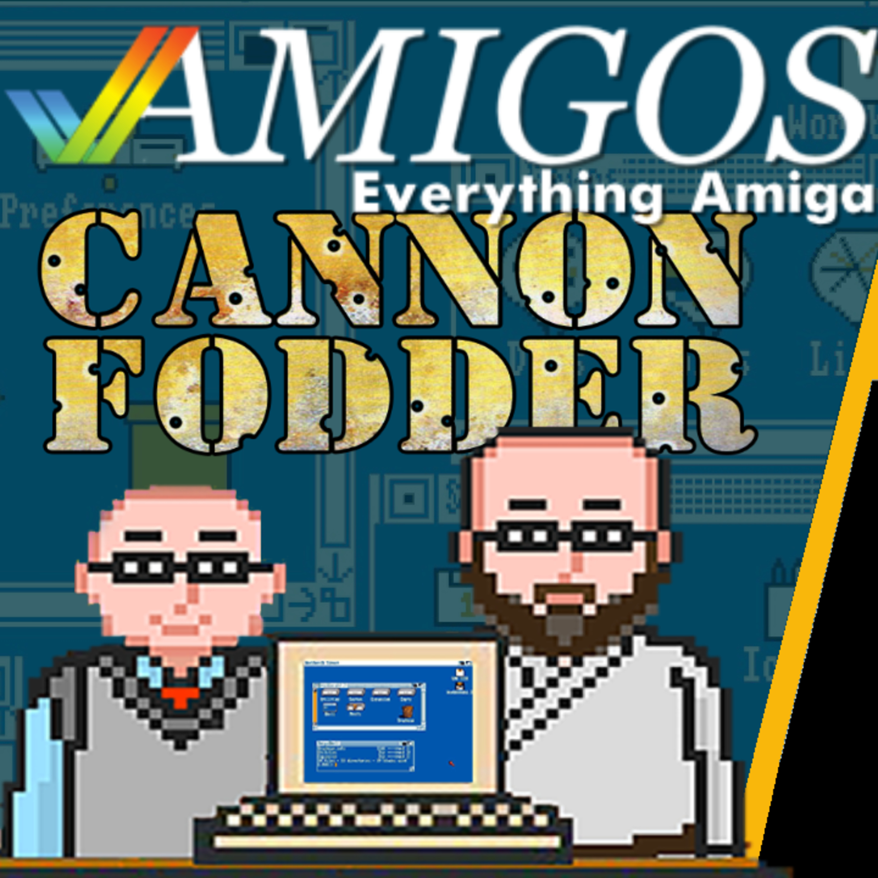 Cannon Fodder - The quintessential Amiga game? Amigos: Everything Amiga Podcast 373 episode artwork