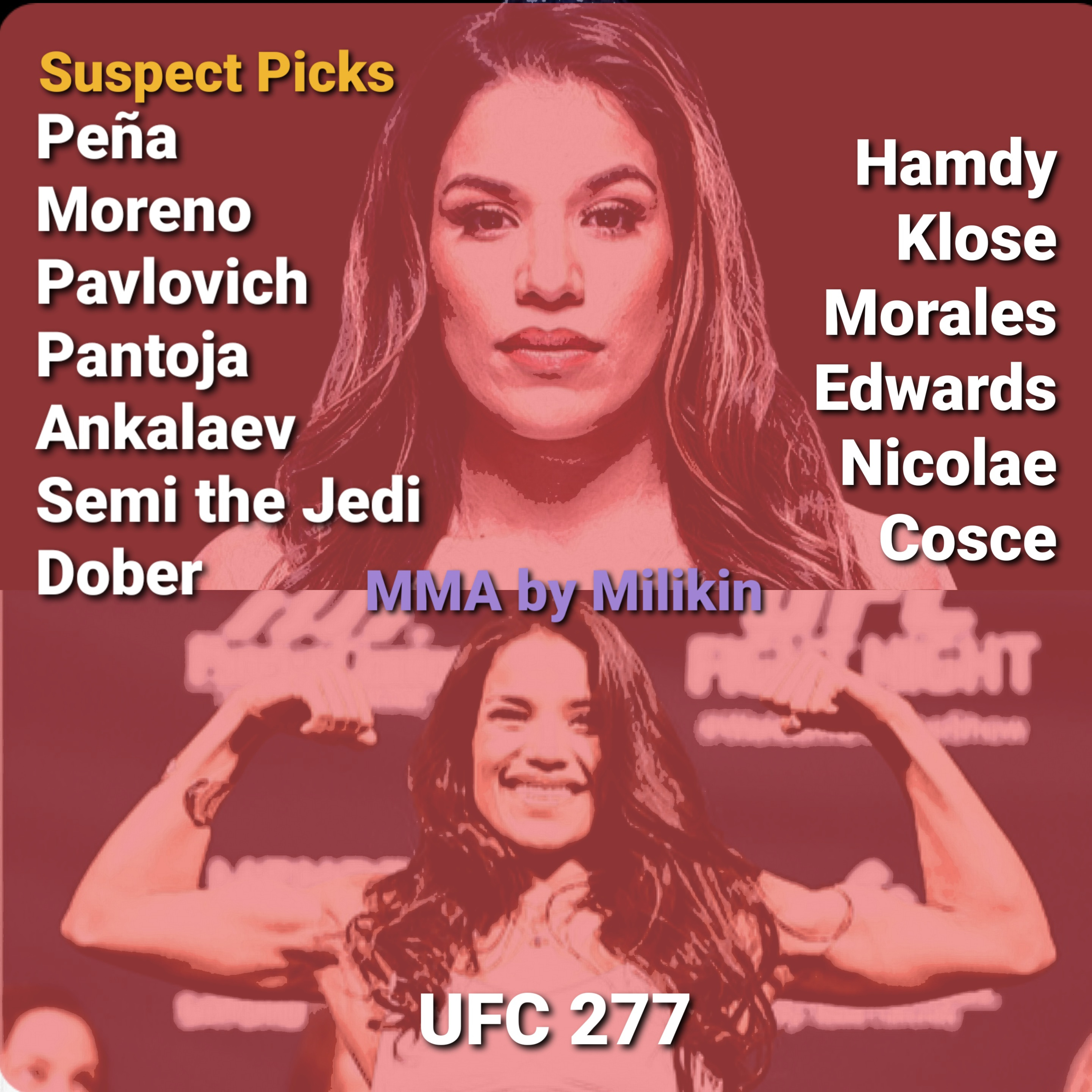 Suspect Picks for UFC 277 episode artwork