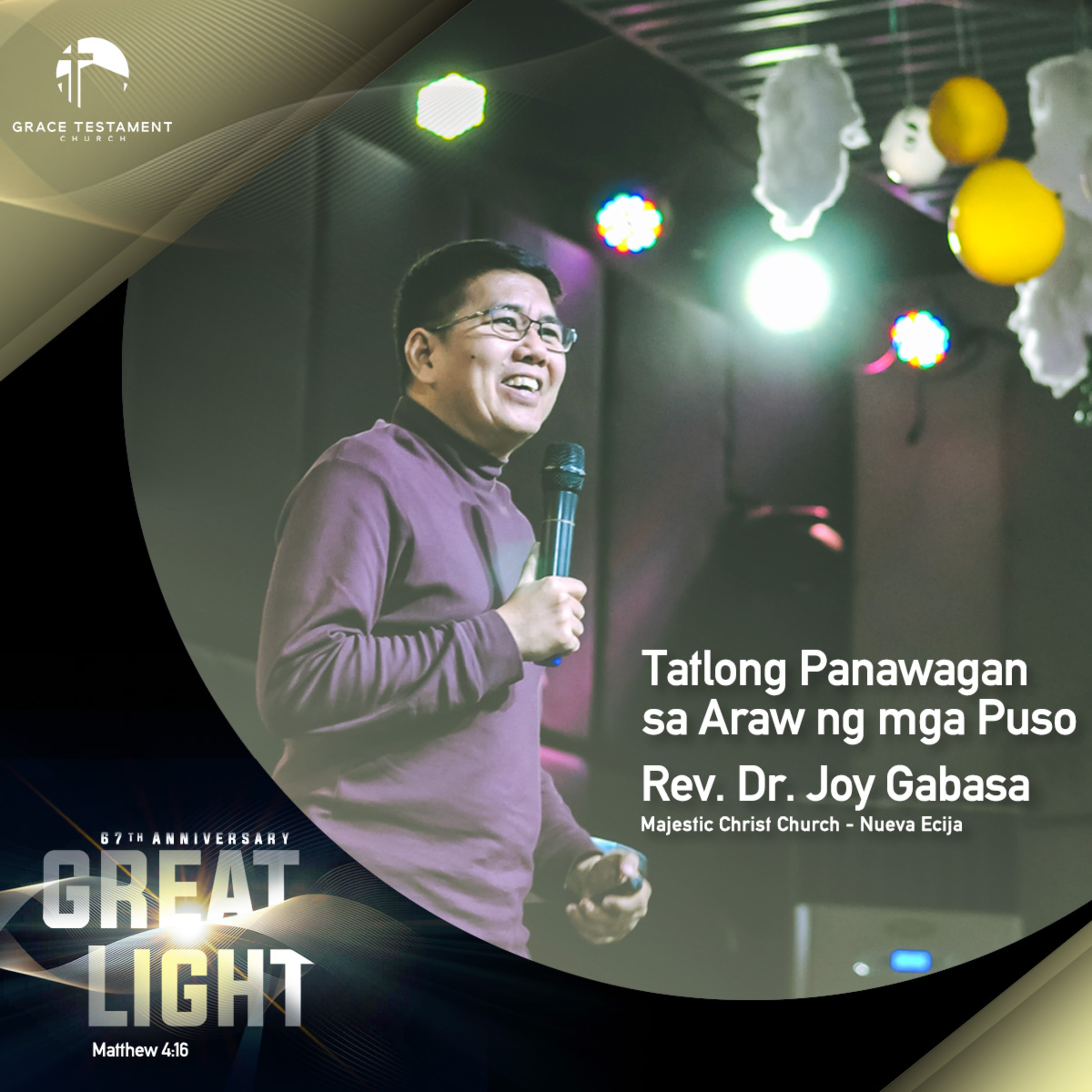 GTC 67th Anniversary Message Part 3: Tatlong Hamon sa Araw ng mga Puso episode artwork