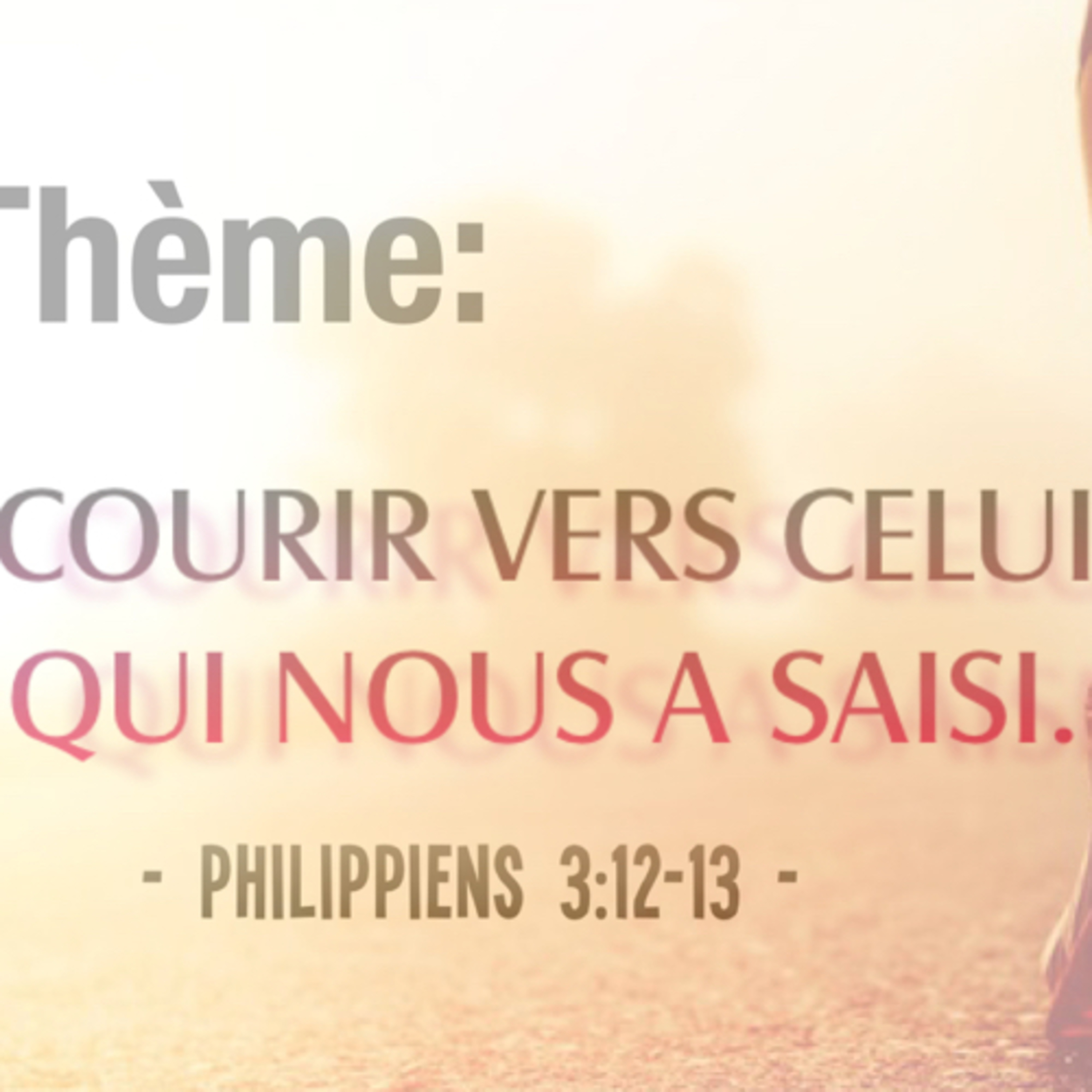 Avec un thème : COURIR VERS CELUI QUI NOUS A SAISI.1 PHILIPPIENS 3:12-13
Avec Pasteur Valère KANKO. episode artwork