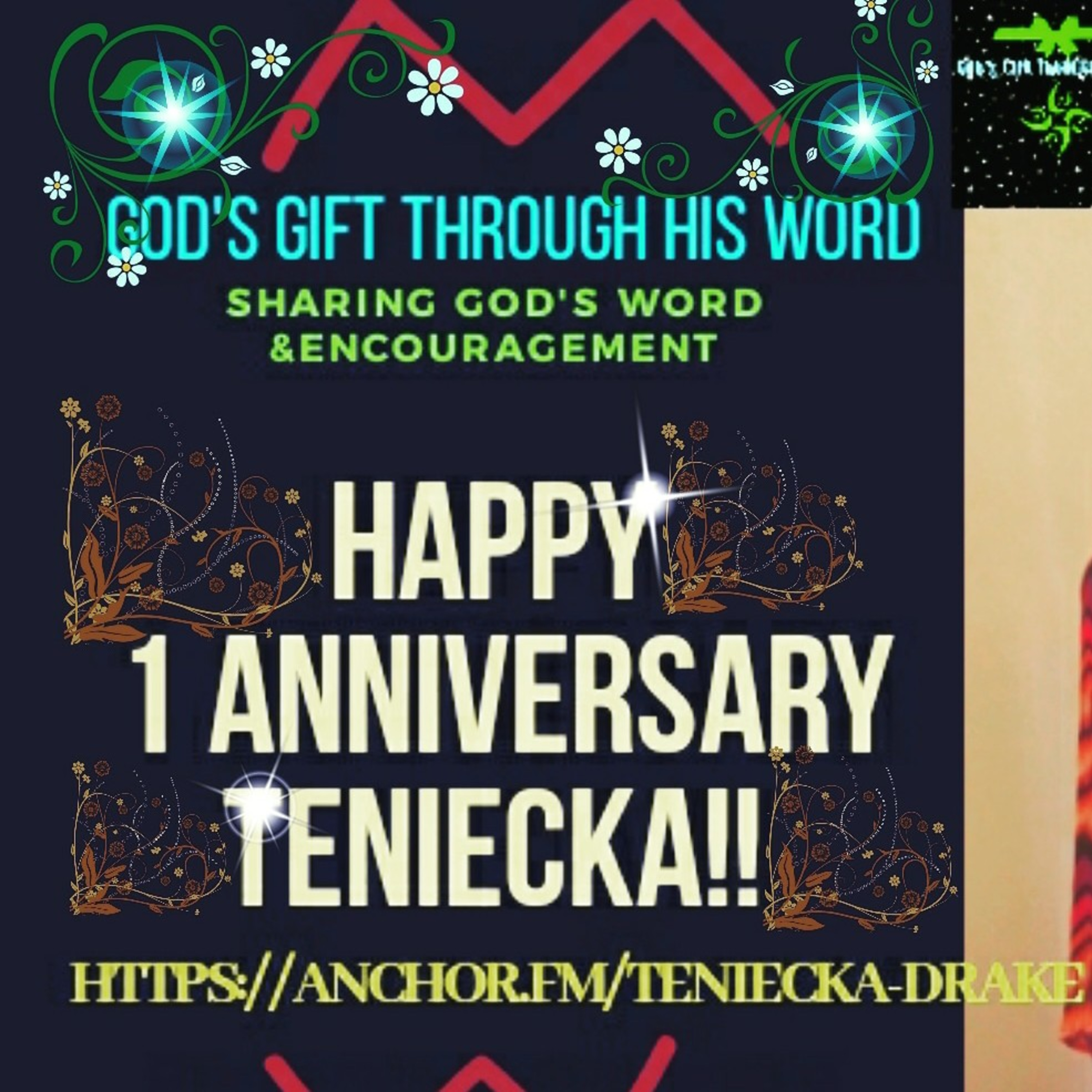 💁🎊 Happy Anniversary🎊 Teniecka Drake of #GGTHW😇🍾🍾🍾🍾🍰 episode artwork