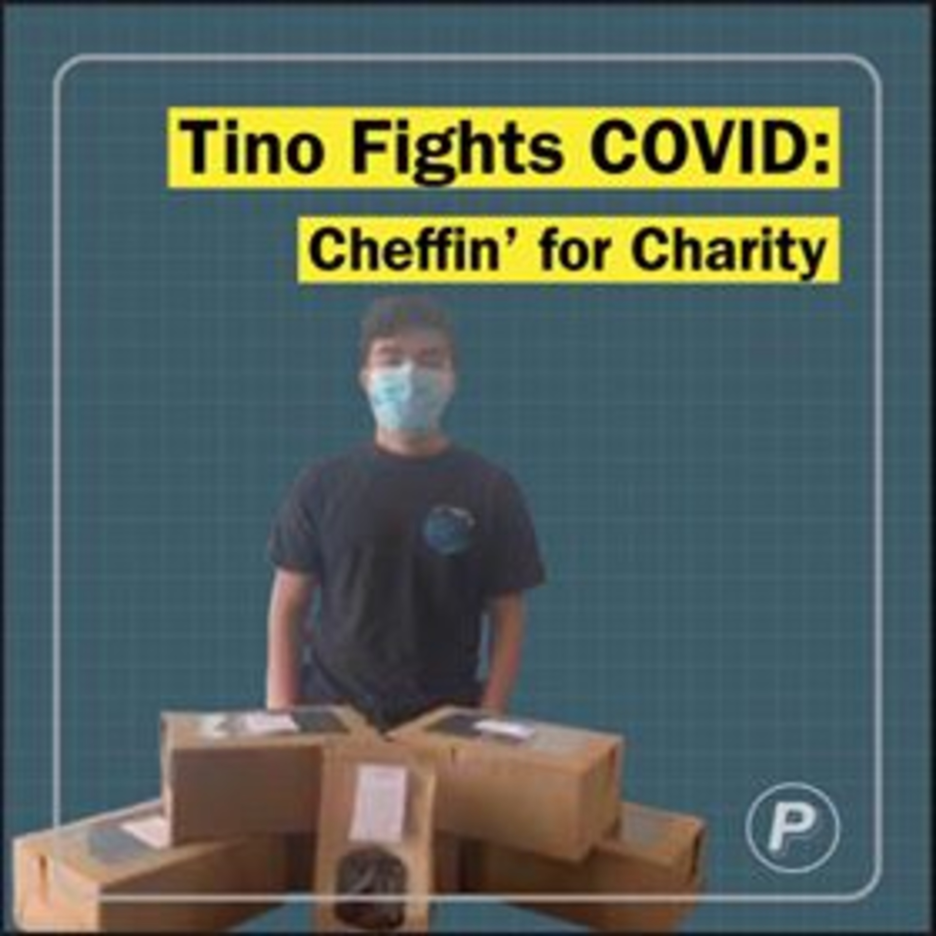 Tino fights COVID-19: Jonathan from Cheffin for Charity episode artwork