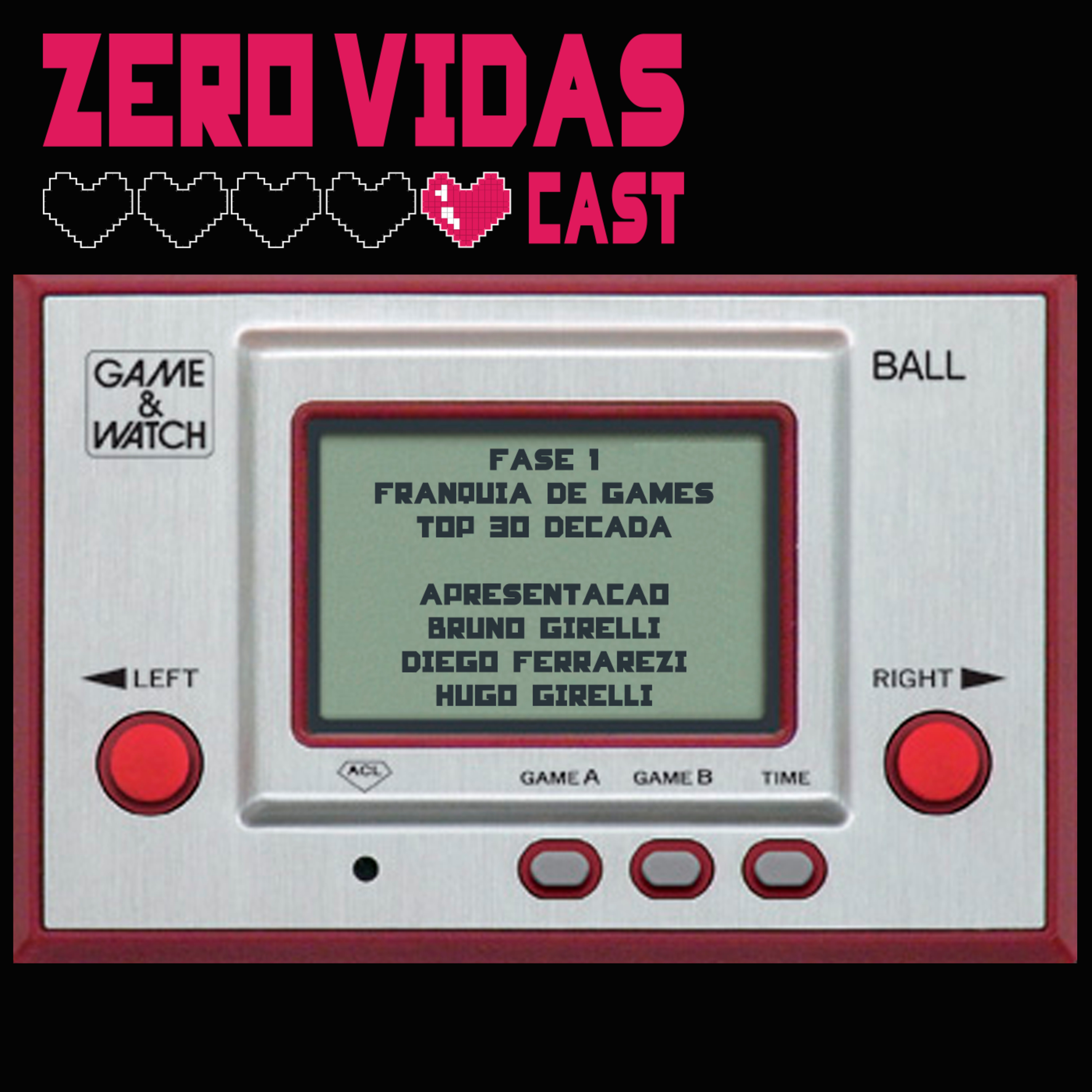 Fase 1 - Franquias de Games - Top 30 Década