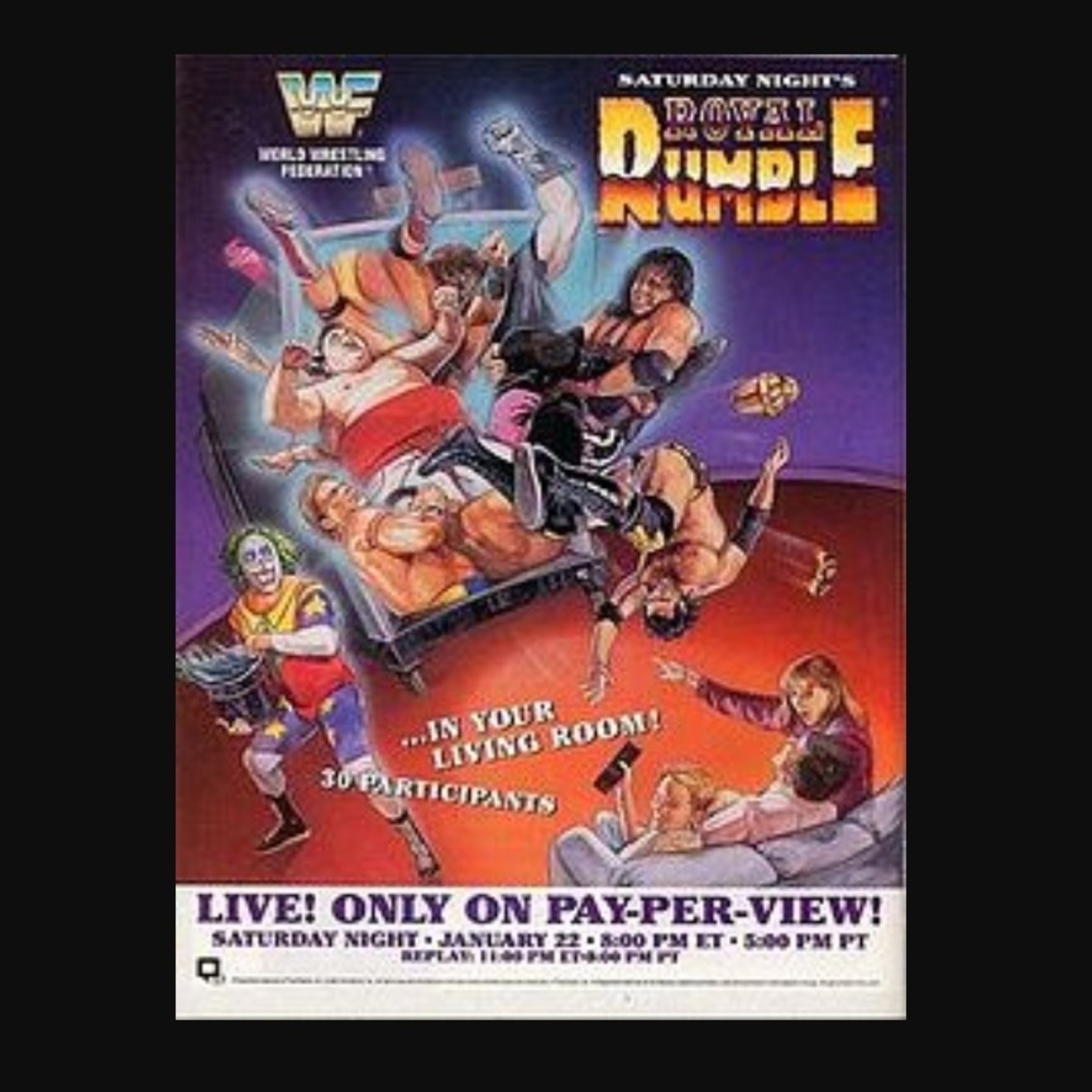 1994 Royal Rumble episode artwork