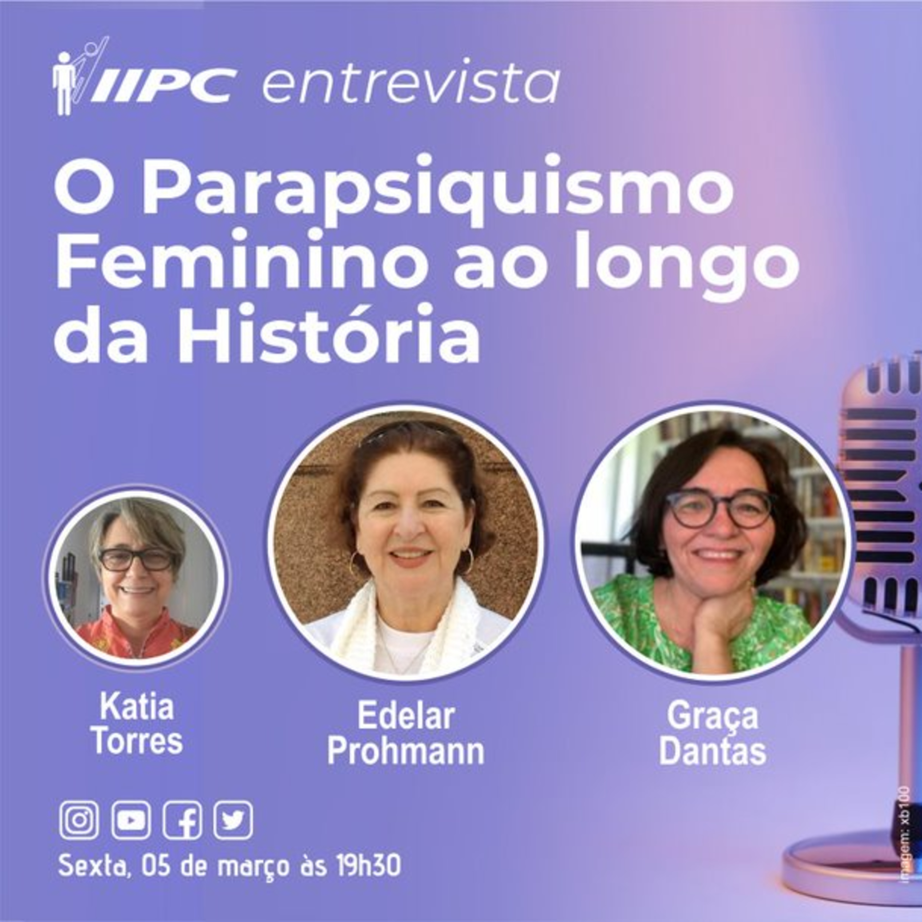 Live 120 - O Parapsiquismo Feminino ao longo da História episode artwork