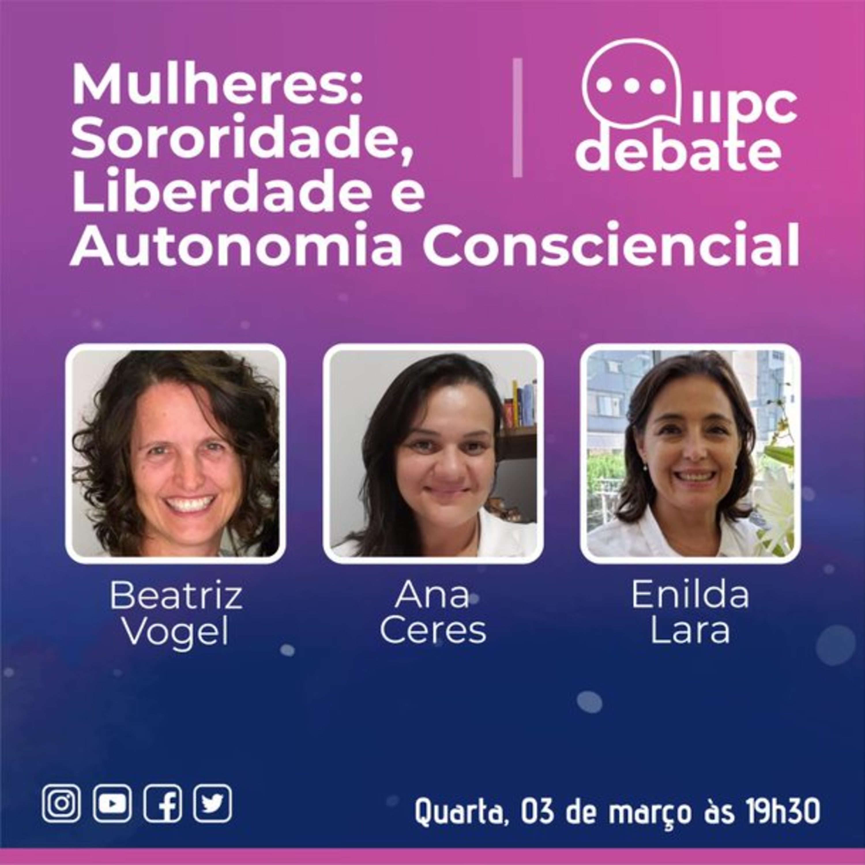 Live 122 - Mulheres: Sororidade, Liberdade e Autonomia Consciencial  episode artwork