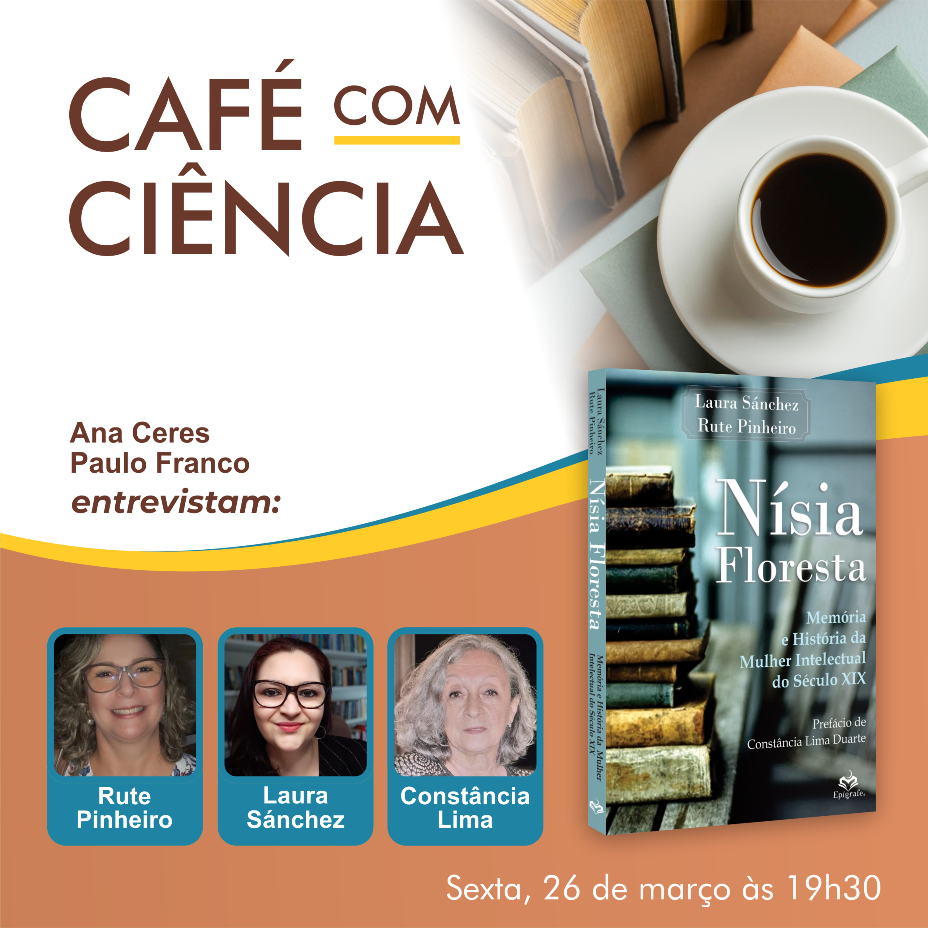 Café com Ciência EP05 - Nísia Floresta episode artwork
