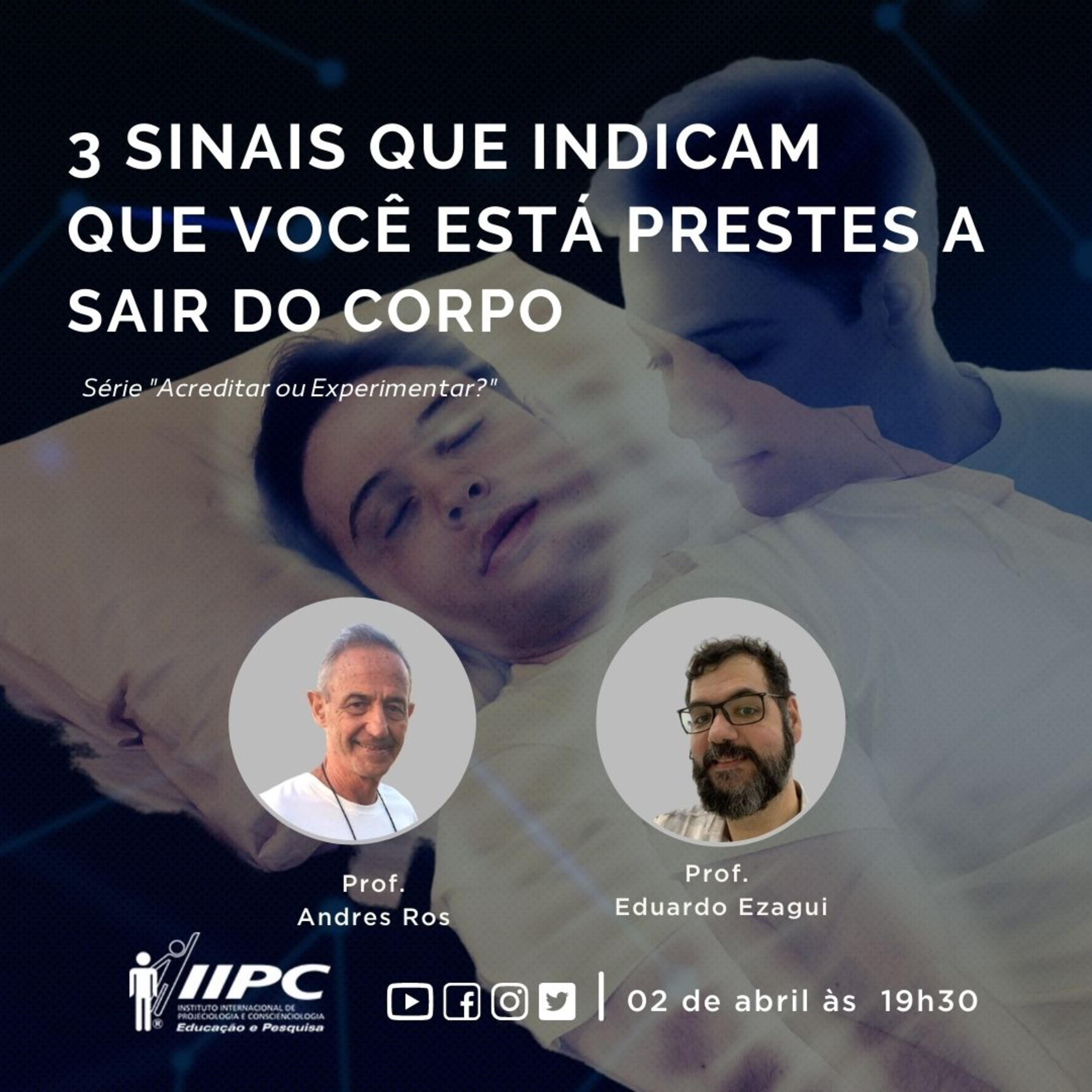 Live 134 - 3 Sinais que indicam que você está prestes a sair do corpo episode artwork