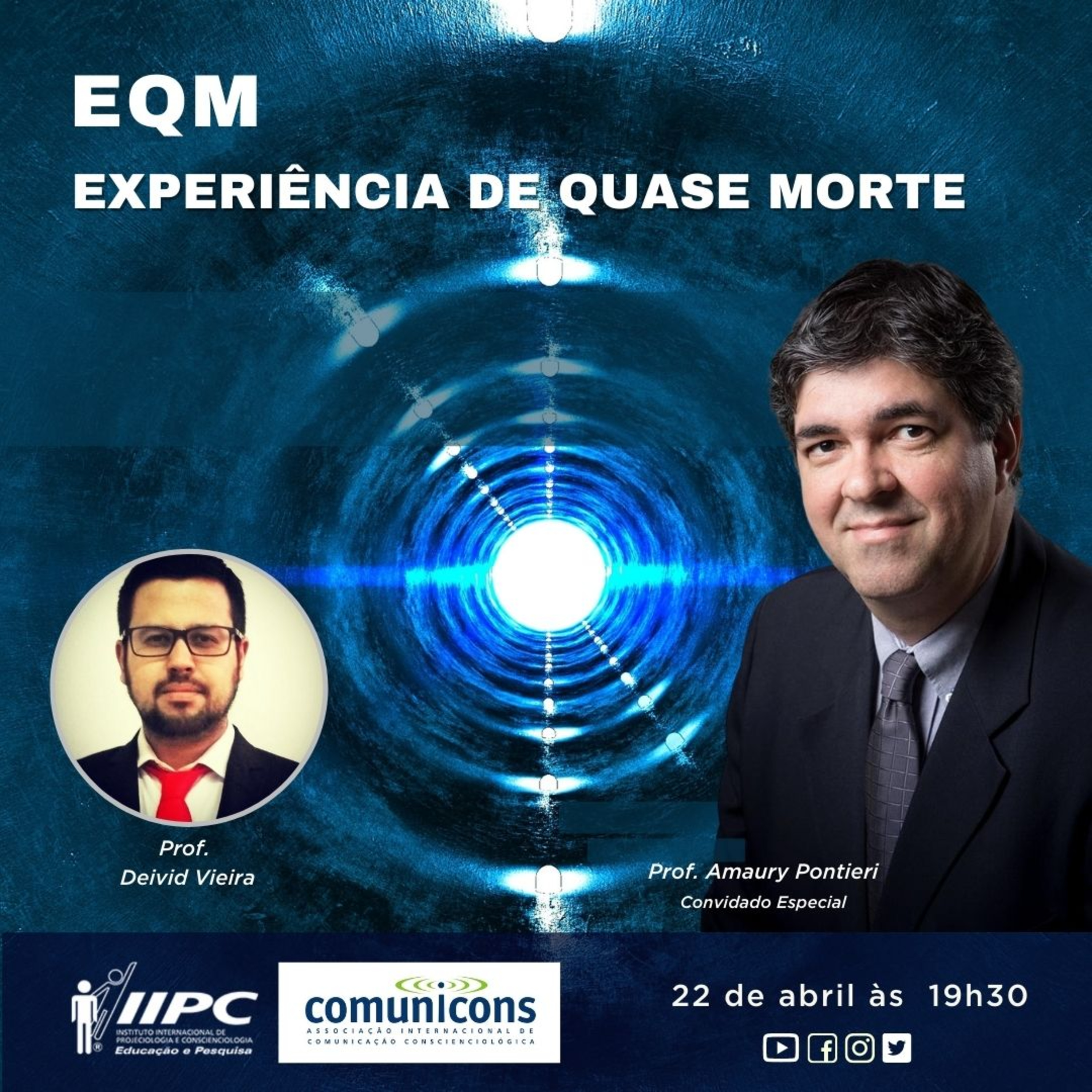 Live 145 - EQM: Uma visão científica da Experiência de Quase Morte episode artwork