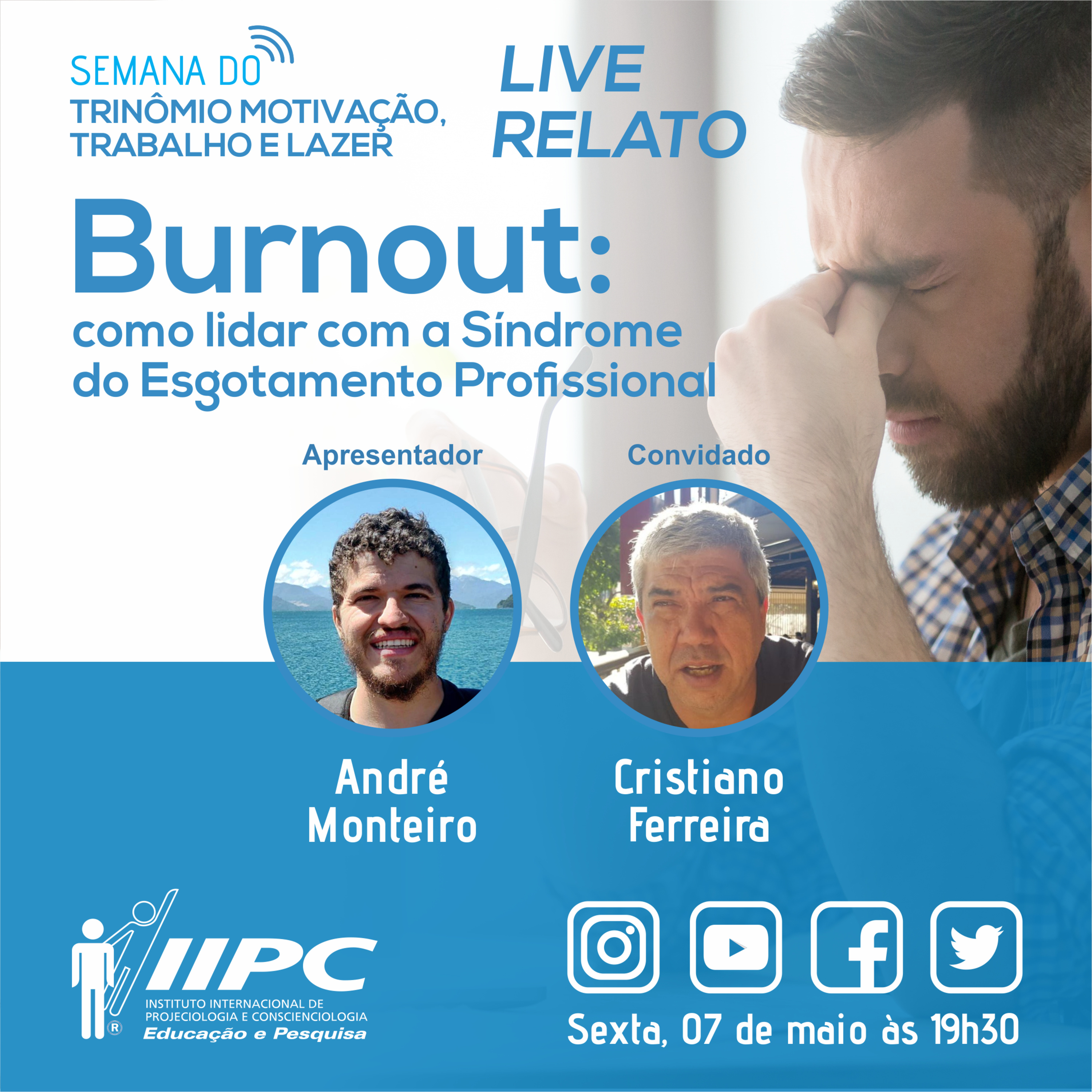 Live 150 - Burnout: como lidar com a Síndrome do Esgotamento Profissional episode artwork