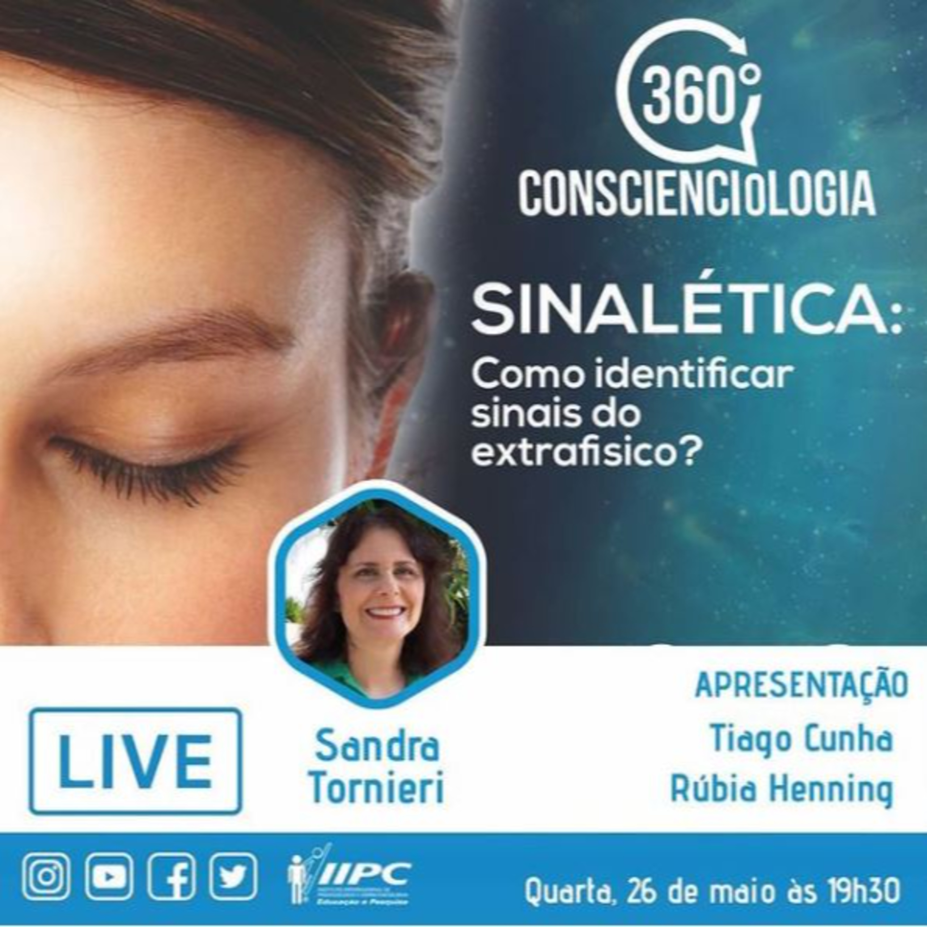 360 Conscienciologia EP13 - Sinalética: Como Identificar sinais do extrafísico episode artwork