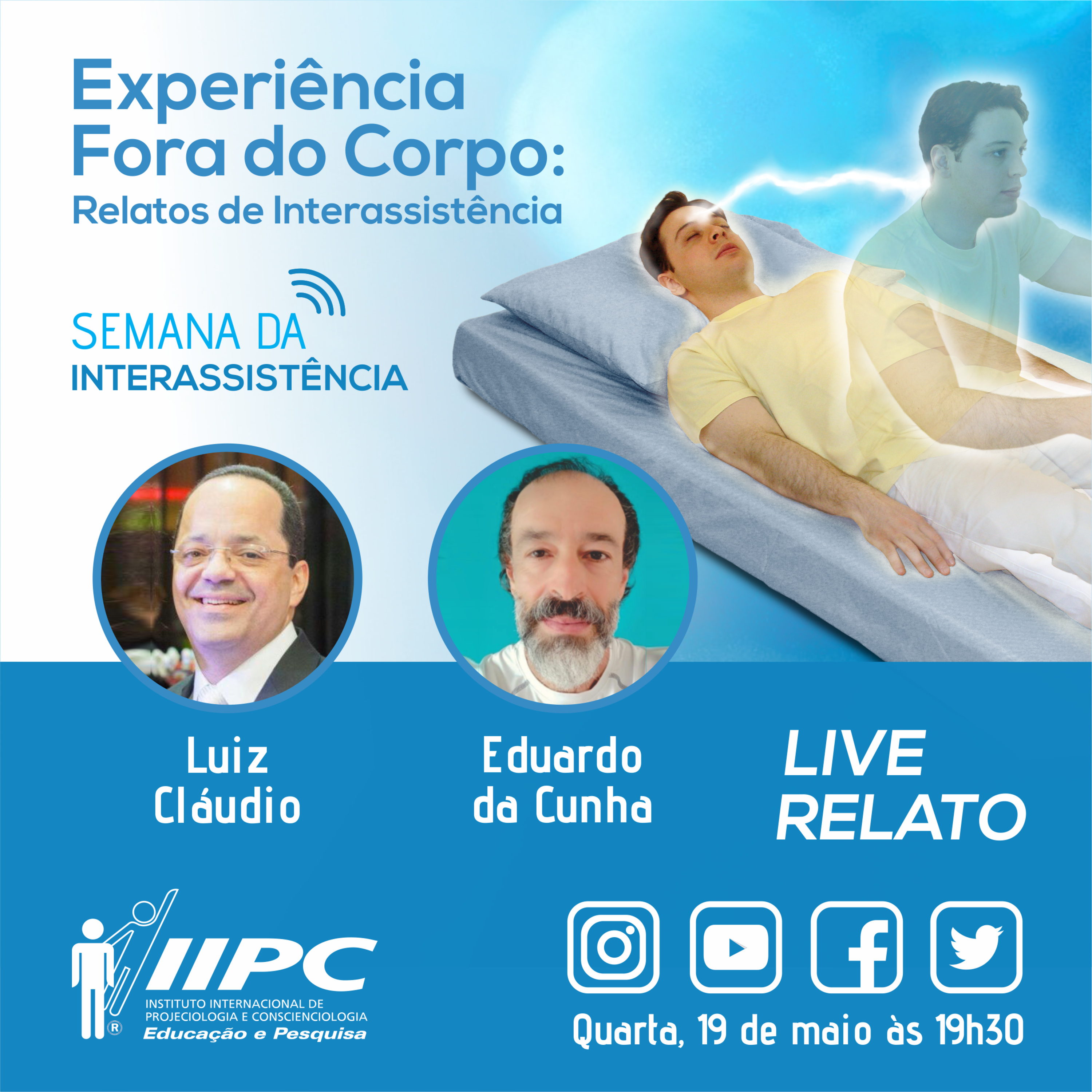 Live 155 - Experiência Fora do Corpo: Relatos de Interassistência episode artwork