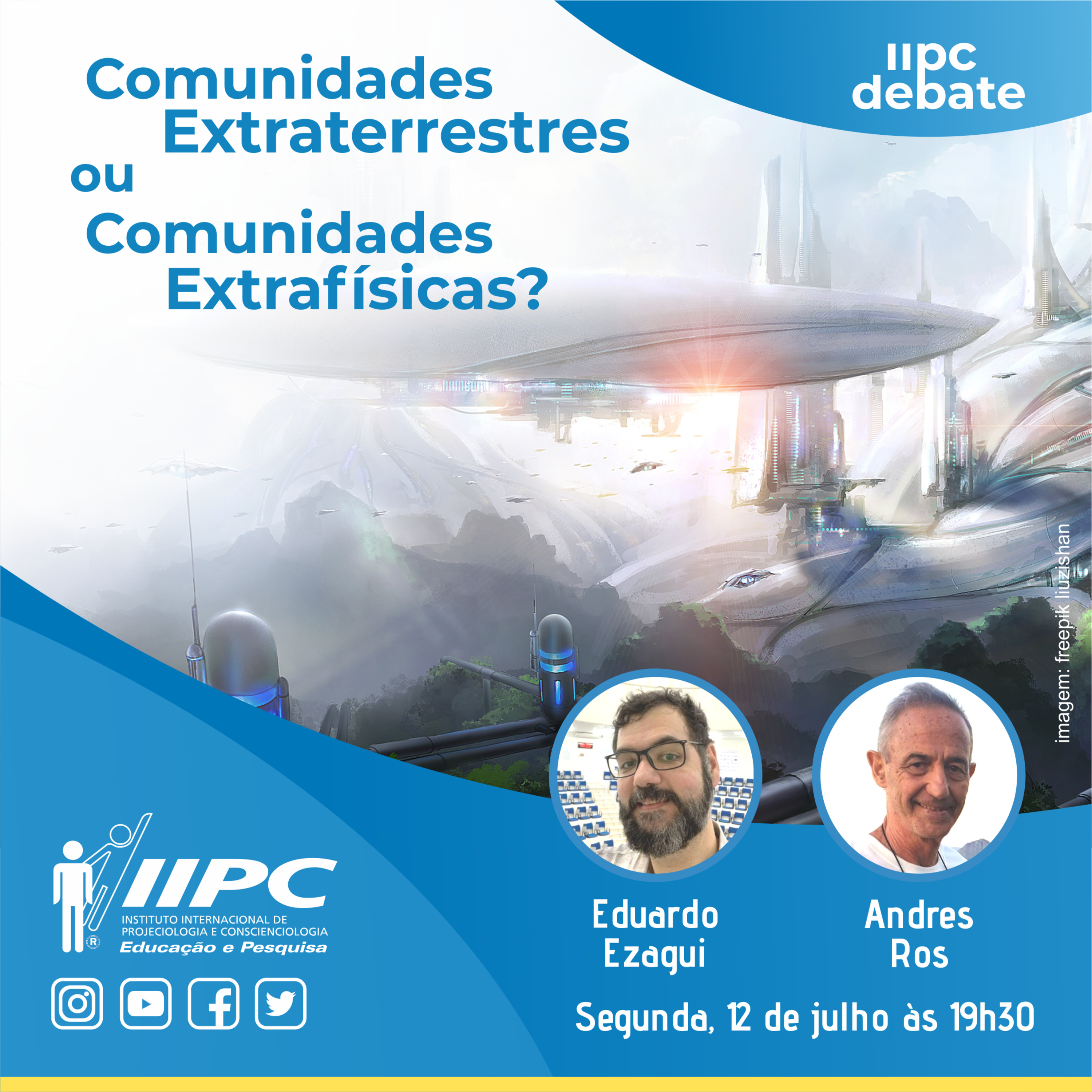Live 174 - Comunidades Extraterrestres ou Comunidades Extrafísicas? episode artwork
