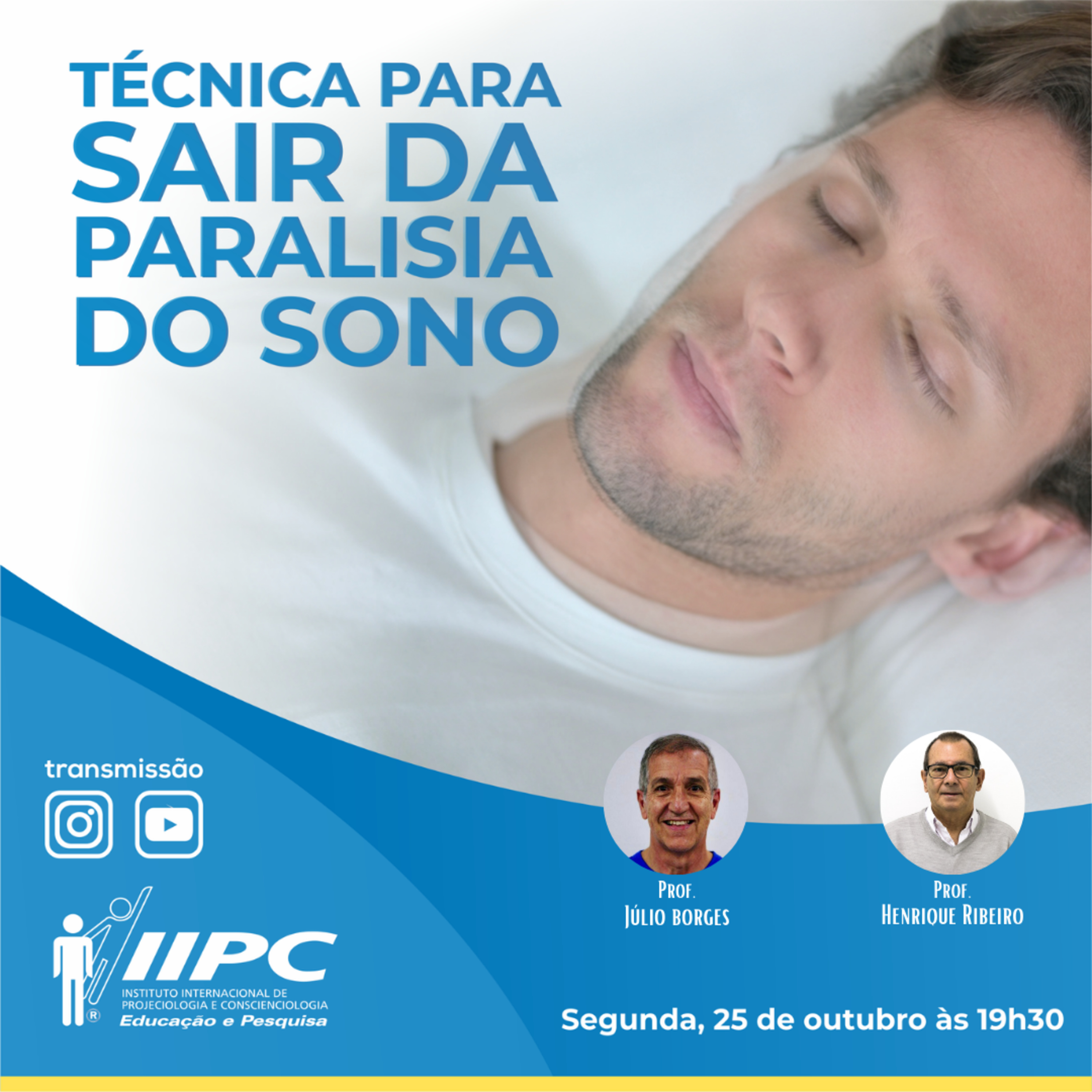 Live 216 - Técnica para sair da paralisia do sono episode artwork