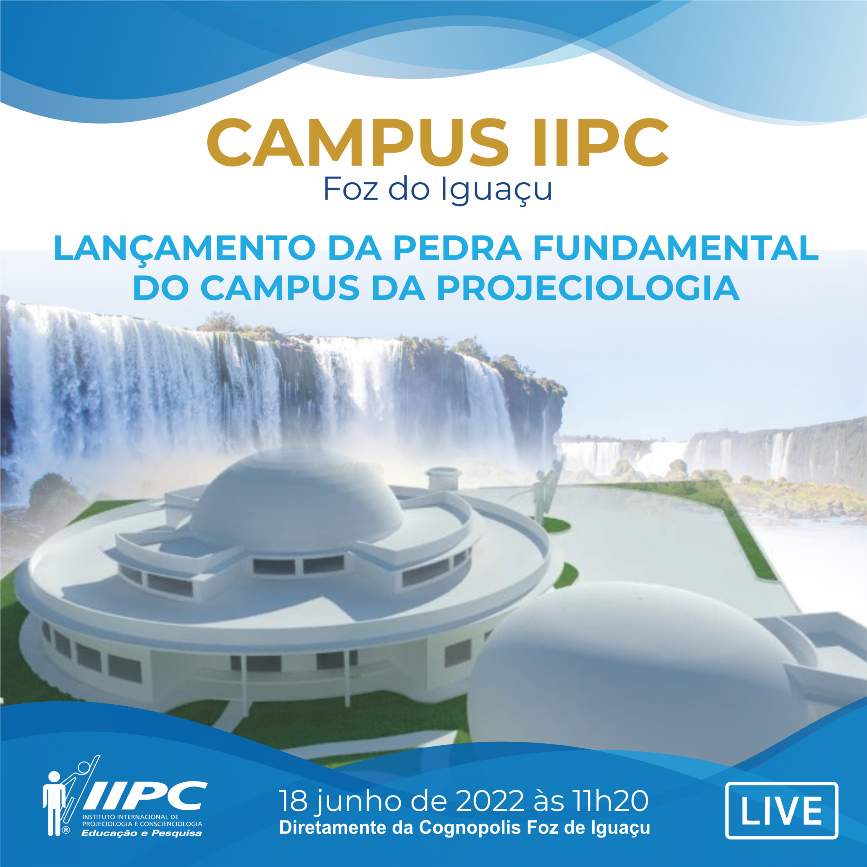 Live 277- Lançamento da Pedra Fundamental do Campus IIPC episode artwork