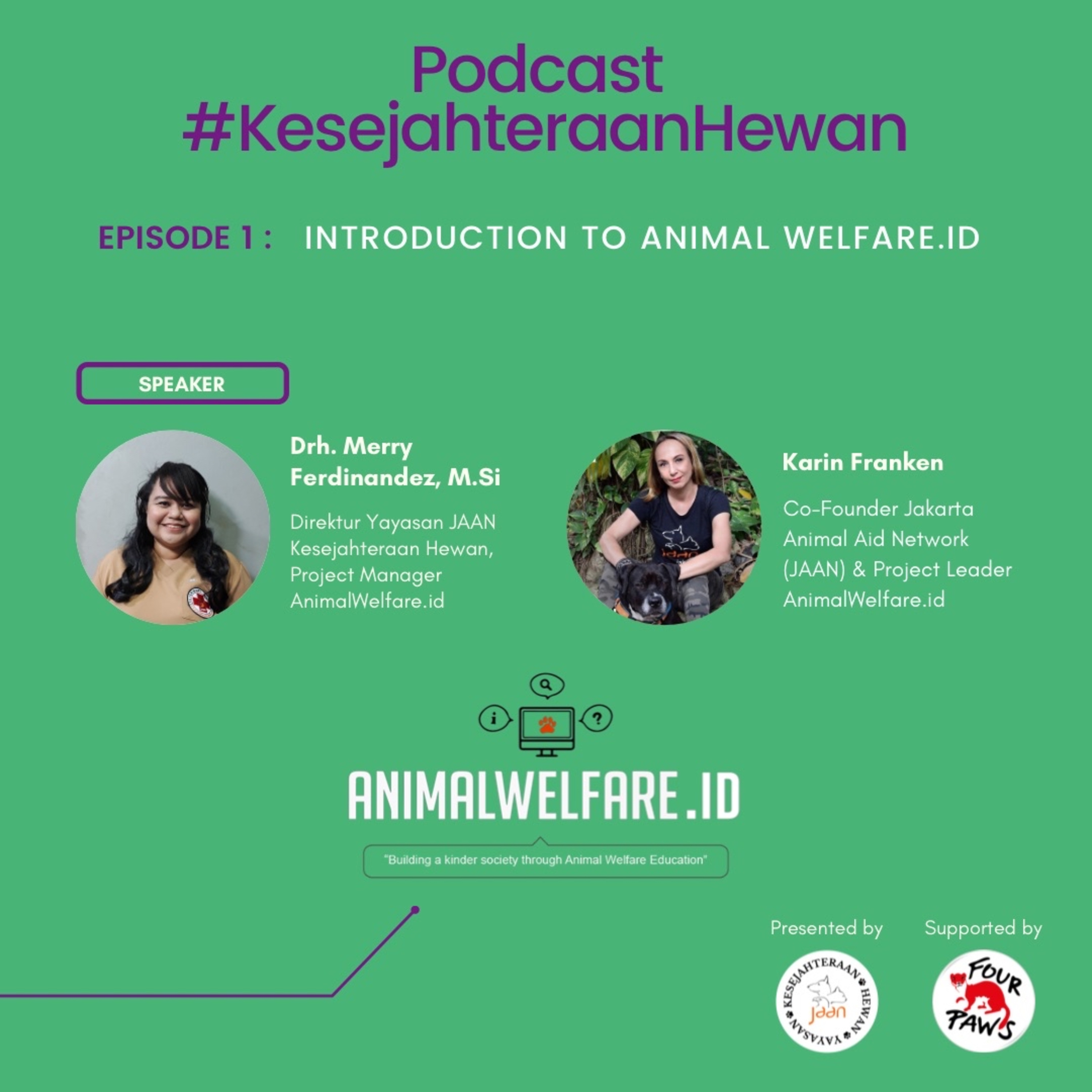 Podcast #KesejahteraanHewan Animal Welfare Indonesia