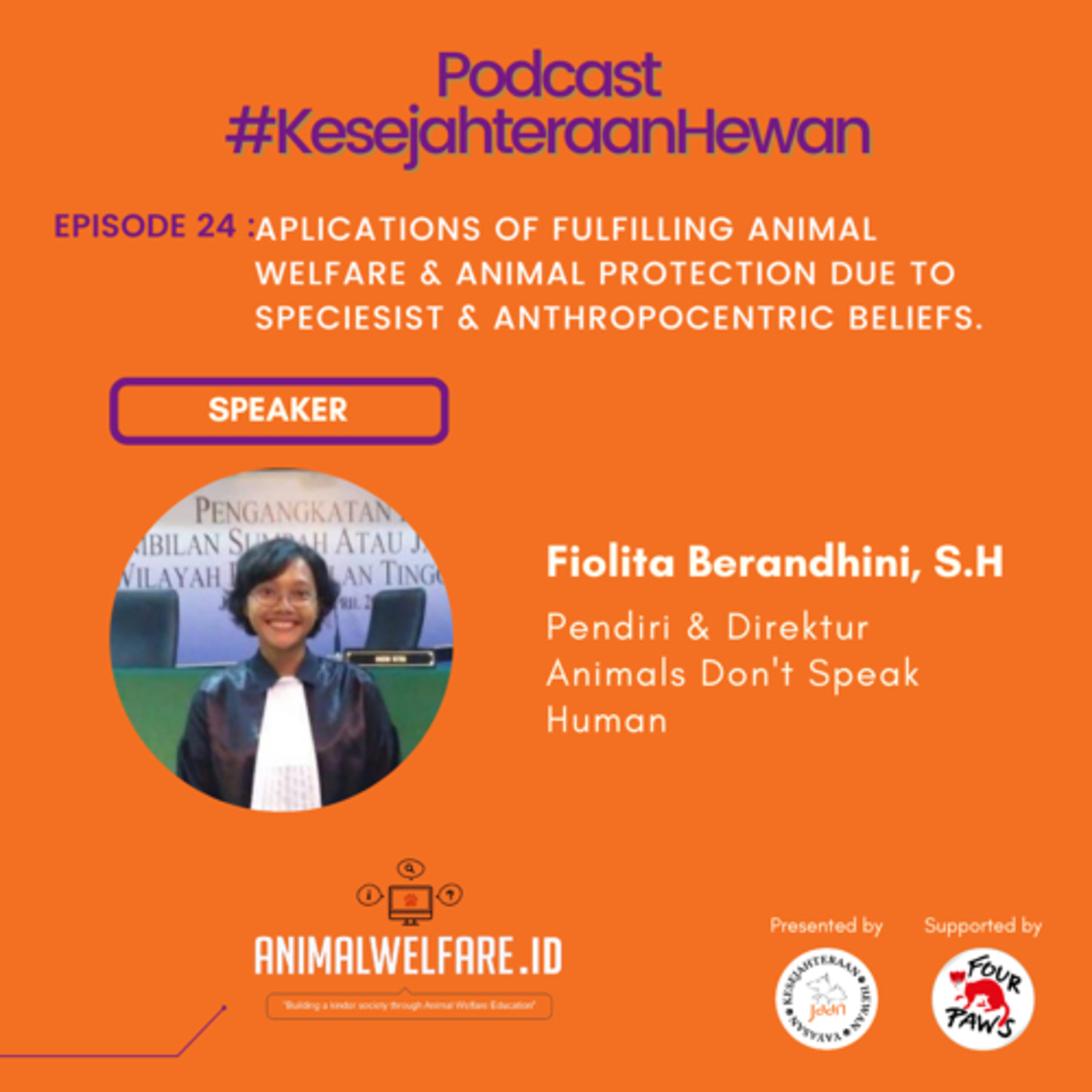 Podcast #KesejahteraanHewan Animal Welfare Indonesia