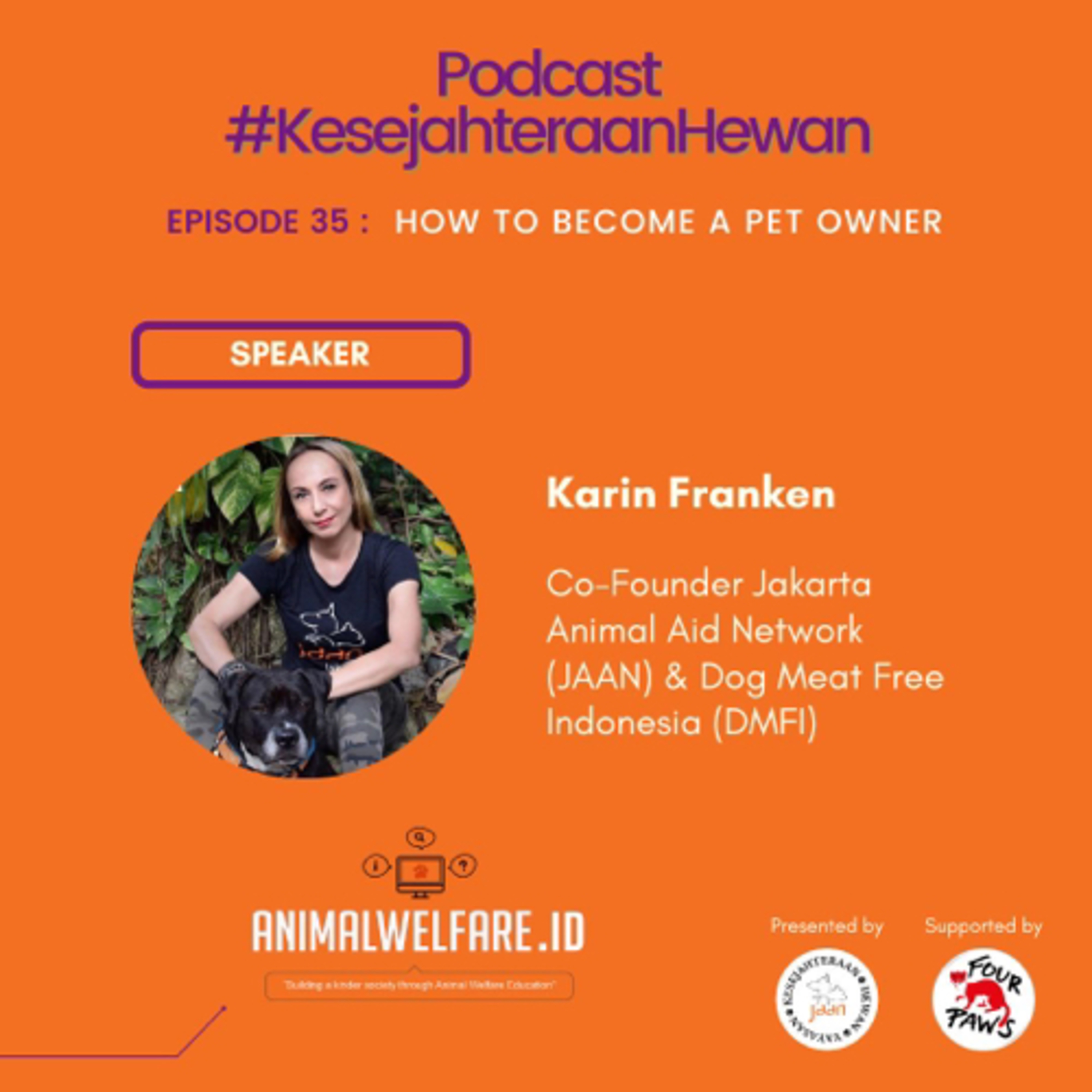Podcast #KesejahteraanHewan Animal Welfare Indonesia