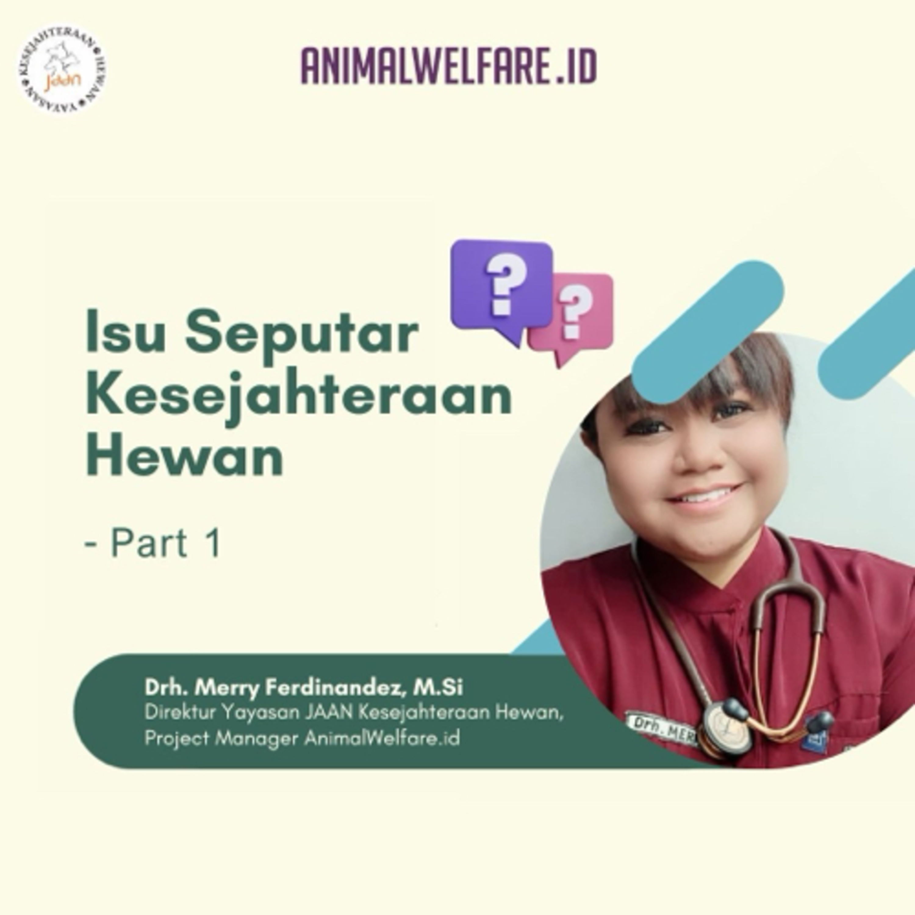 Podcast #KesejahteraanHewan Animal Welfare Indonesia
