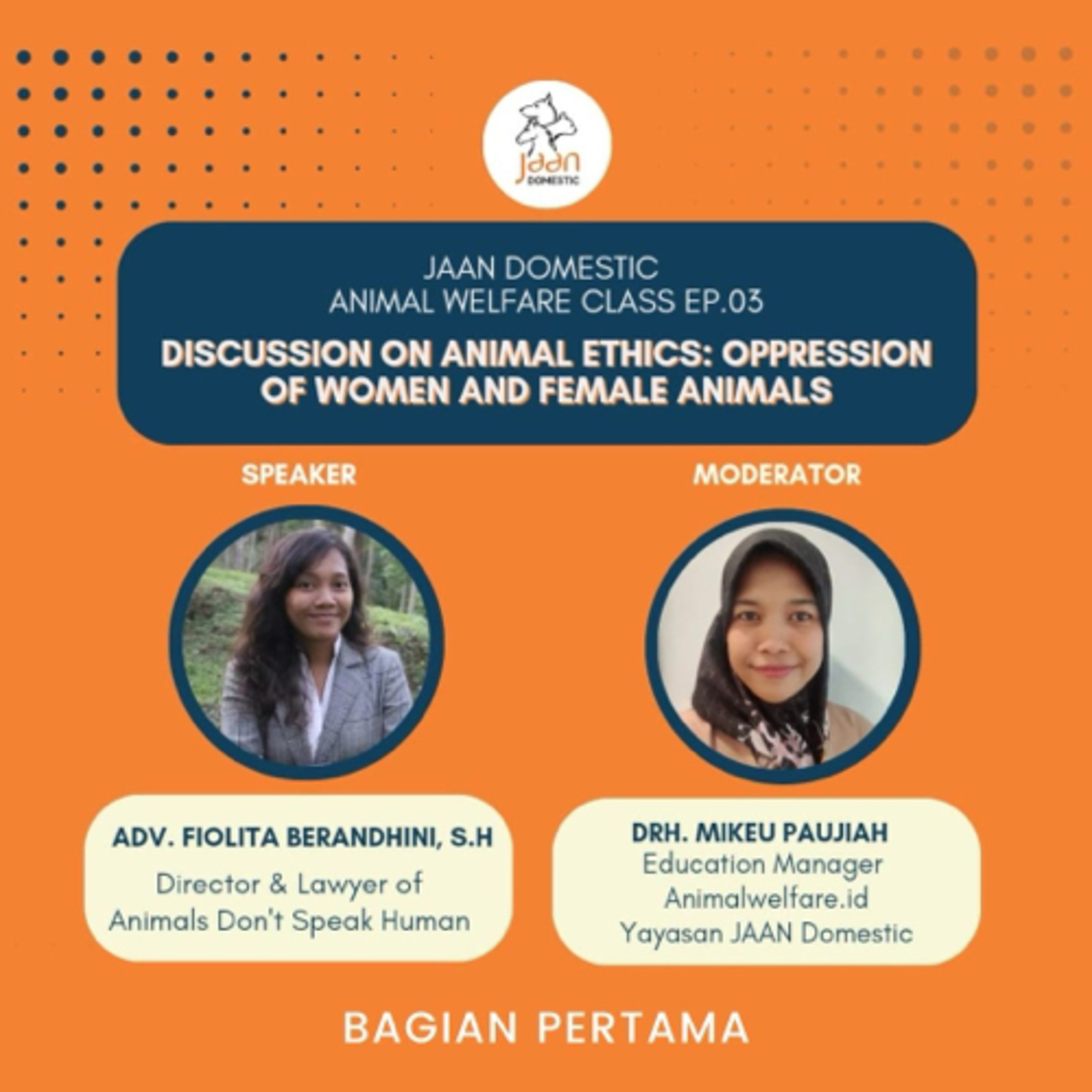 Podcast #KesejahteraanHewan Animal Welfare Indonesia