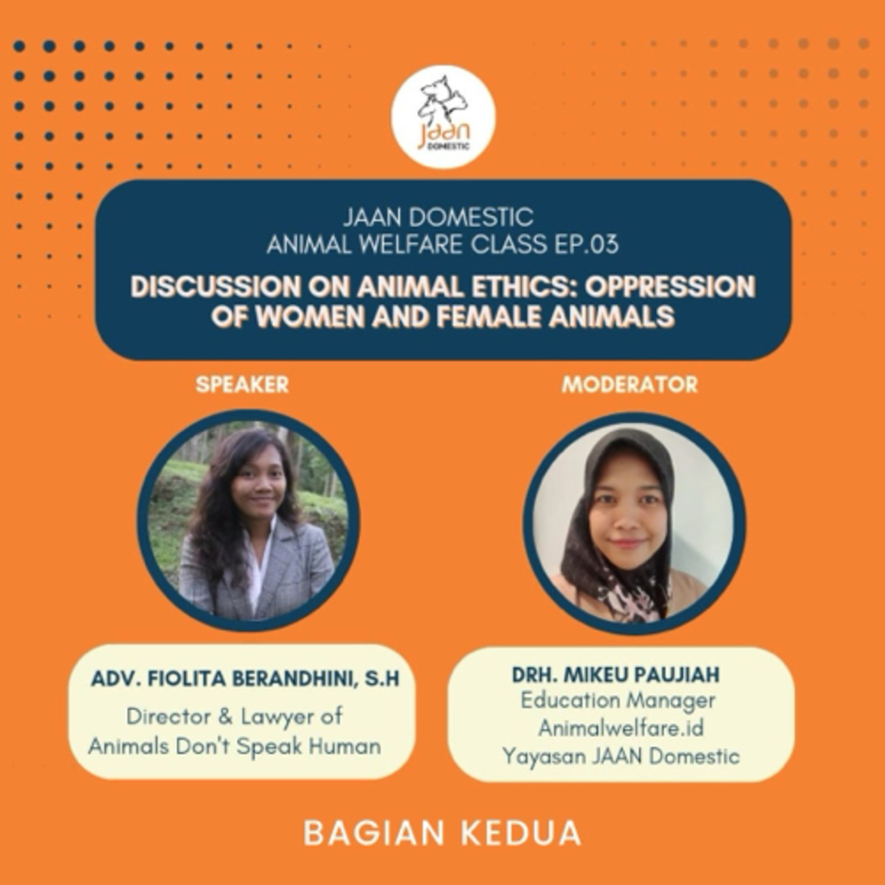 Podcast #KesejahteraanHewan Animal Welfare Indonesia