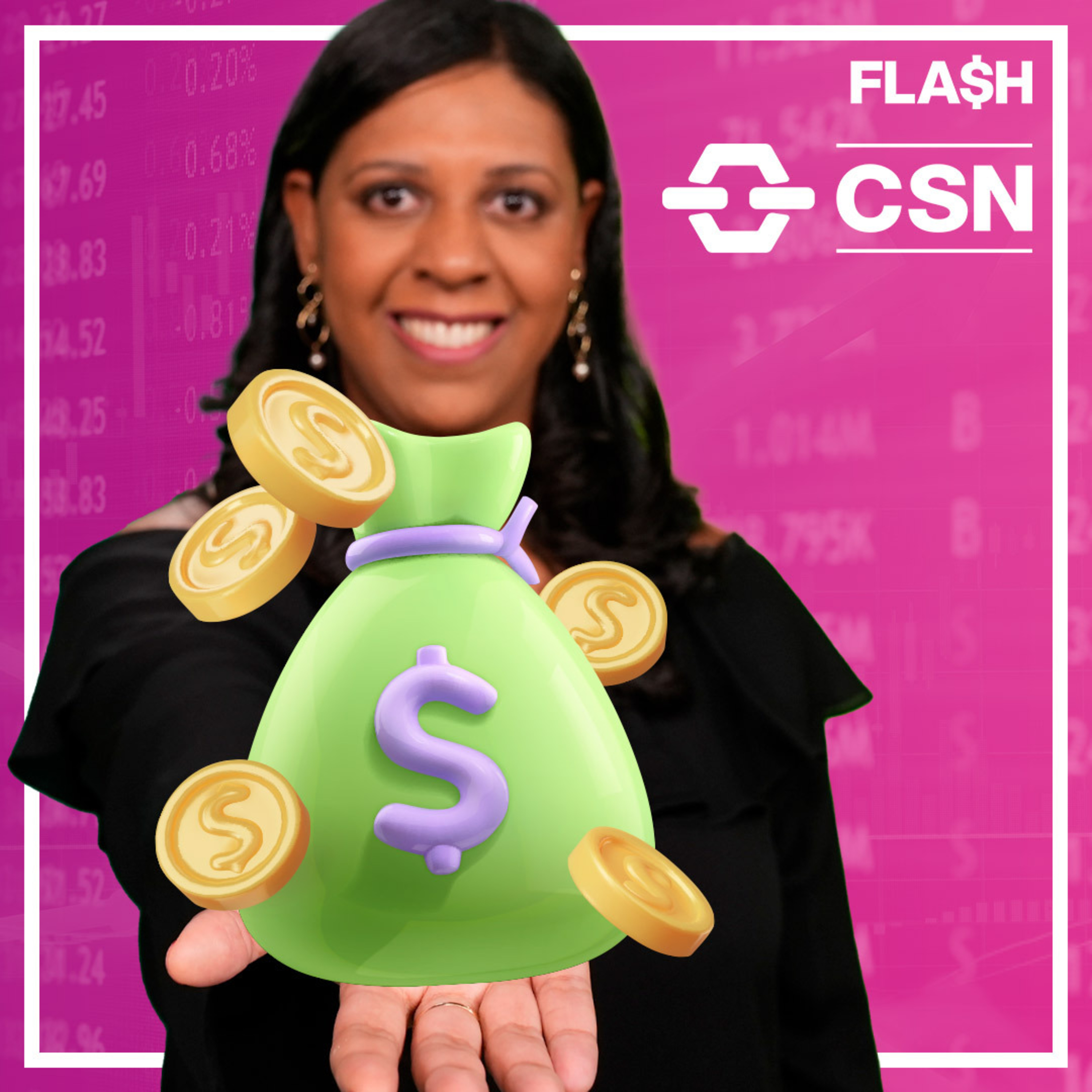 CSNA3 em alta após aprovação de dividendos; OIBR3 contesta pedido de bloqueio de bens | FLASH IN$  episode artwork