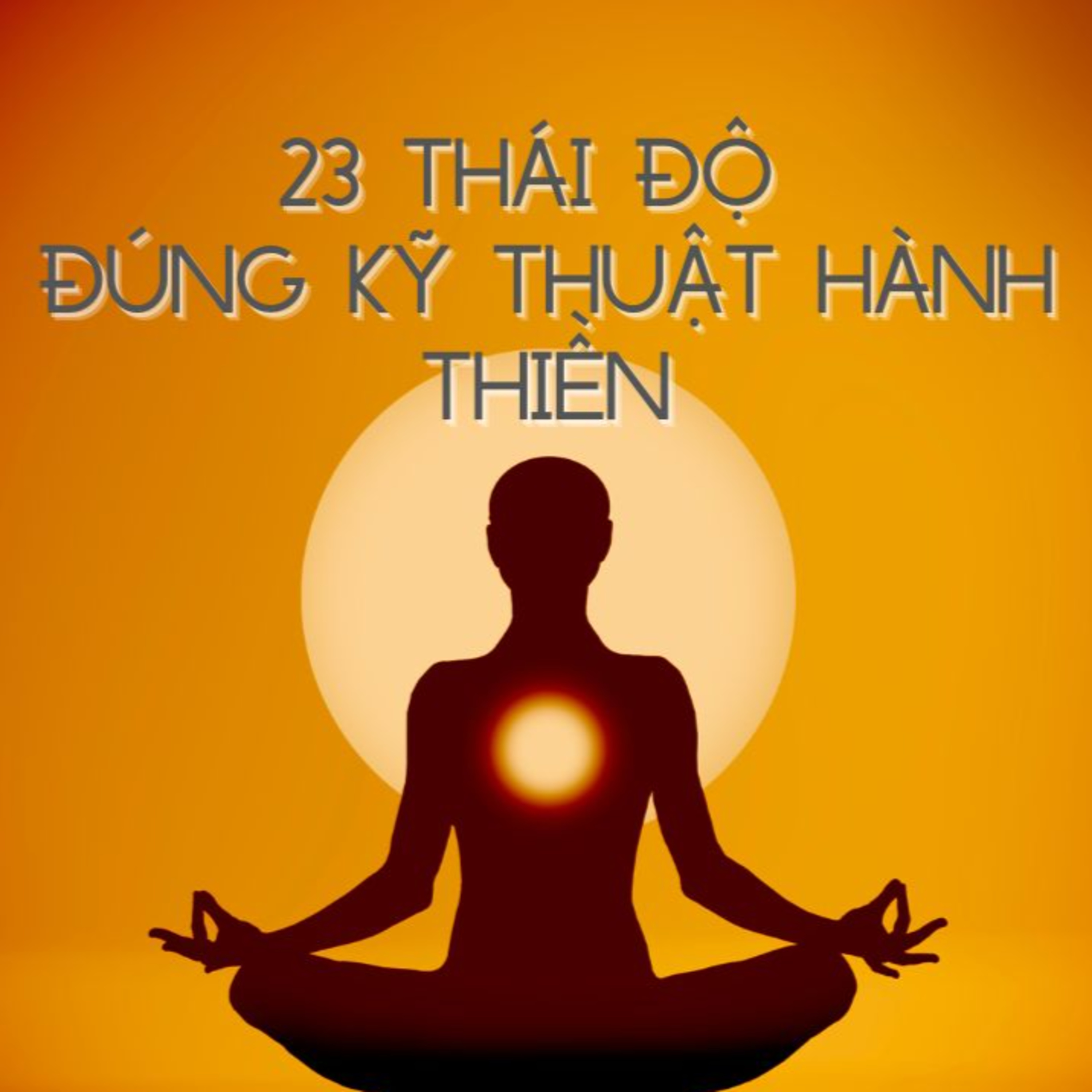 23 Thái độ đúng kỹ thuật hành thiền episode artwork