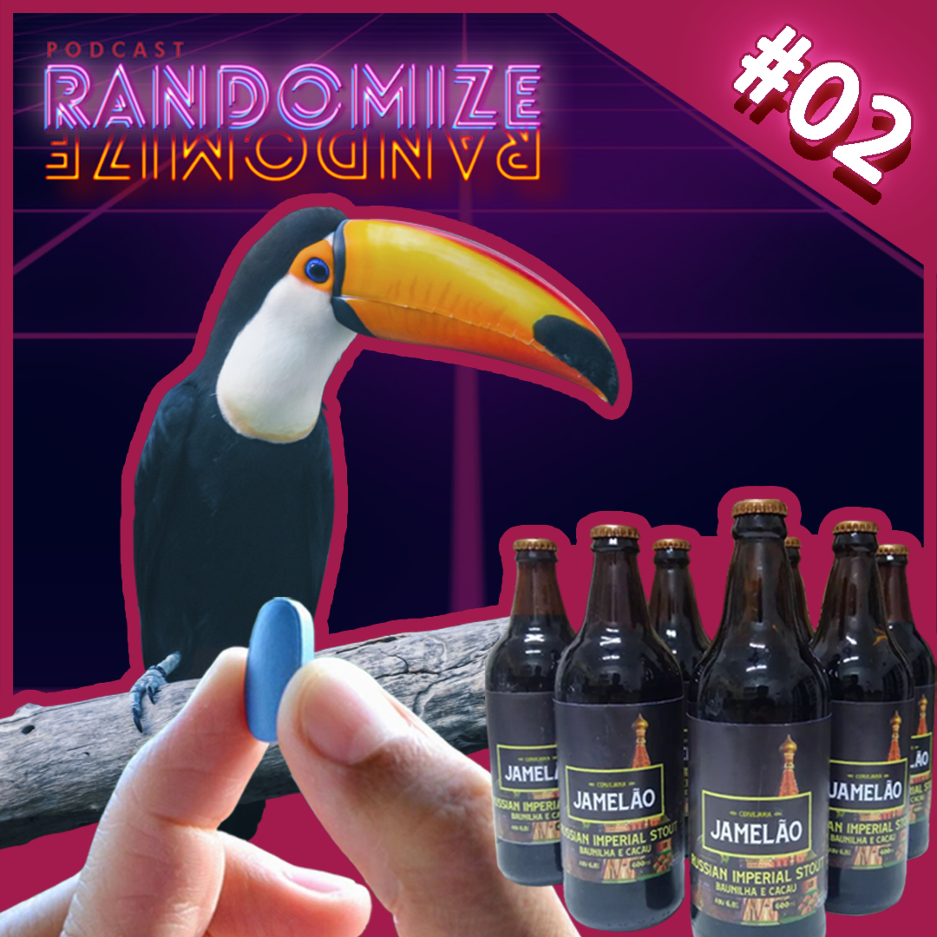#002 - Barulho do Tucano, iceberg do YouTube e cerveja de Viagra! episode artwork