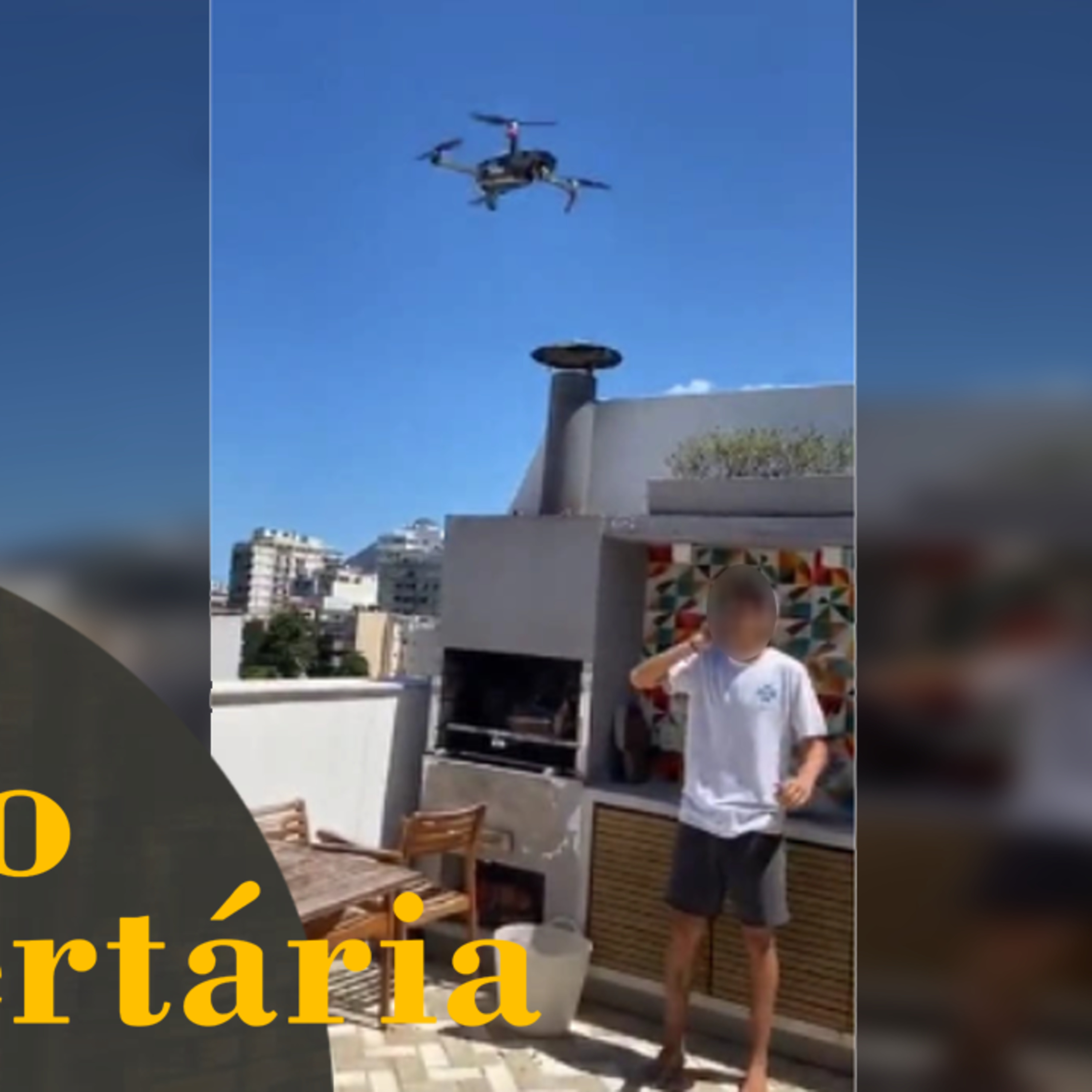 Delivery de drogas usando drone no Rio de Janeiro episode artwork