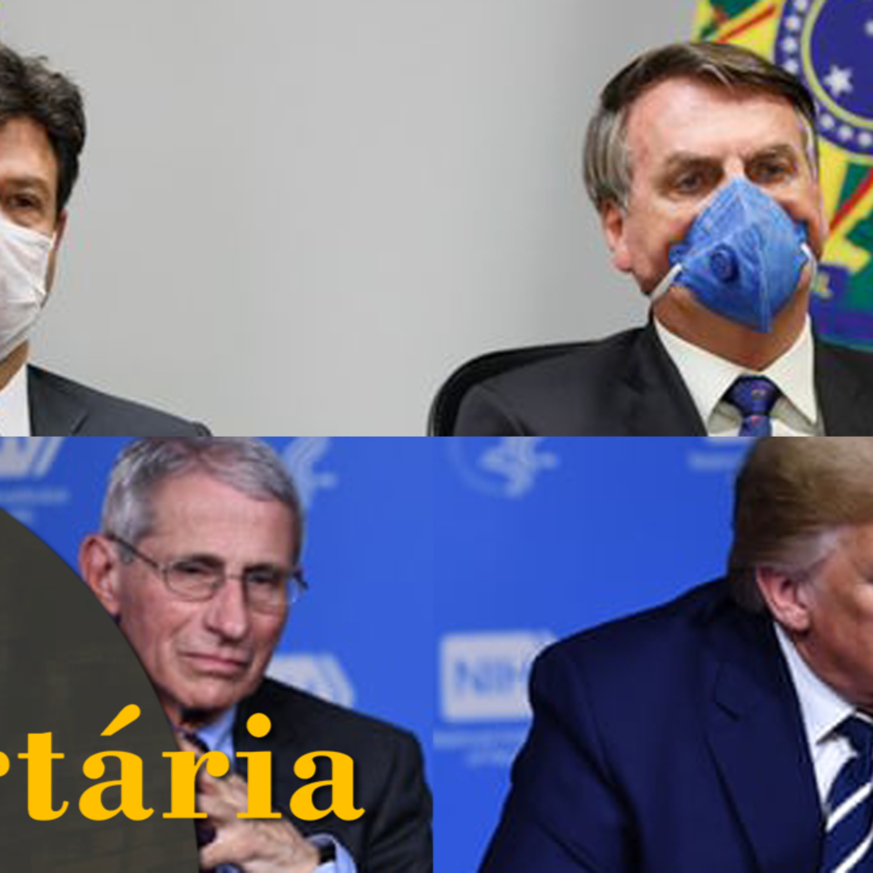 Mandetta e Dr. Fauci, ambos prestes a cair. Seria coincidência? episode artwork