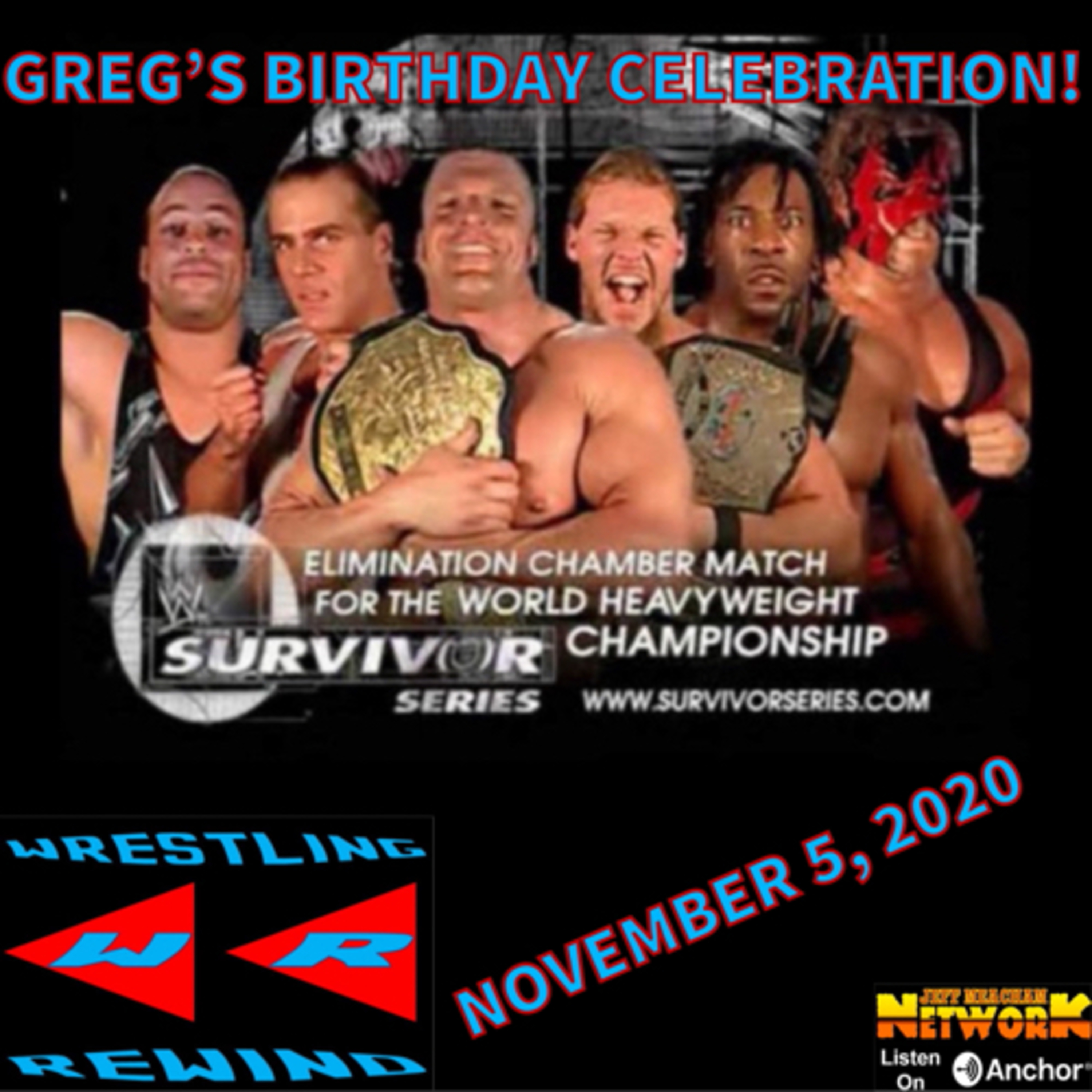 WRESTLING REWIND (November 5, 2020) - Elimination Chamber for the World Title (Survivor Series 2002) episode artwork