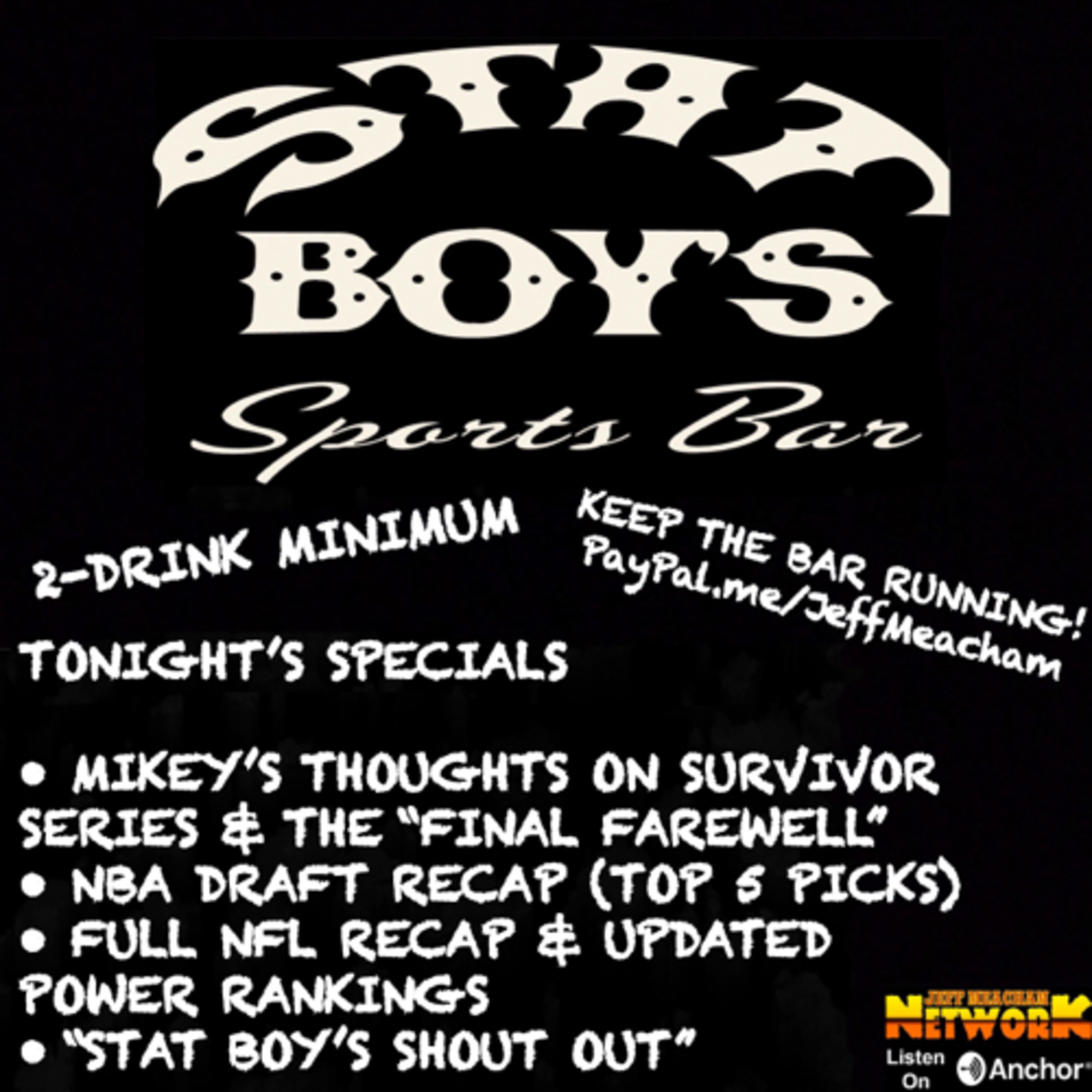 STAT BOY'S SPORTS BAR (November 23, 2020) episode artwork