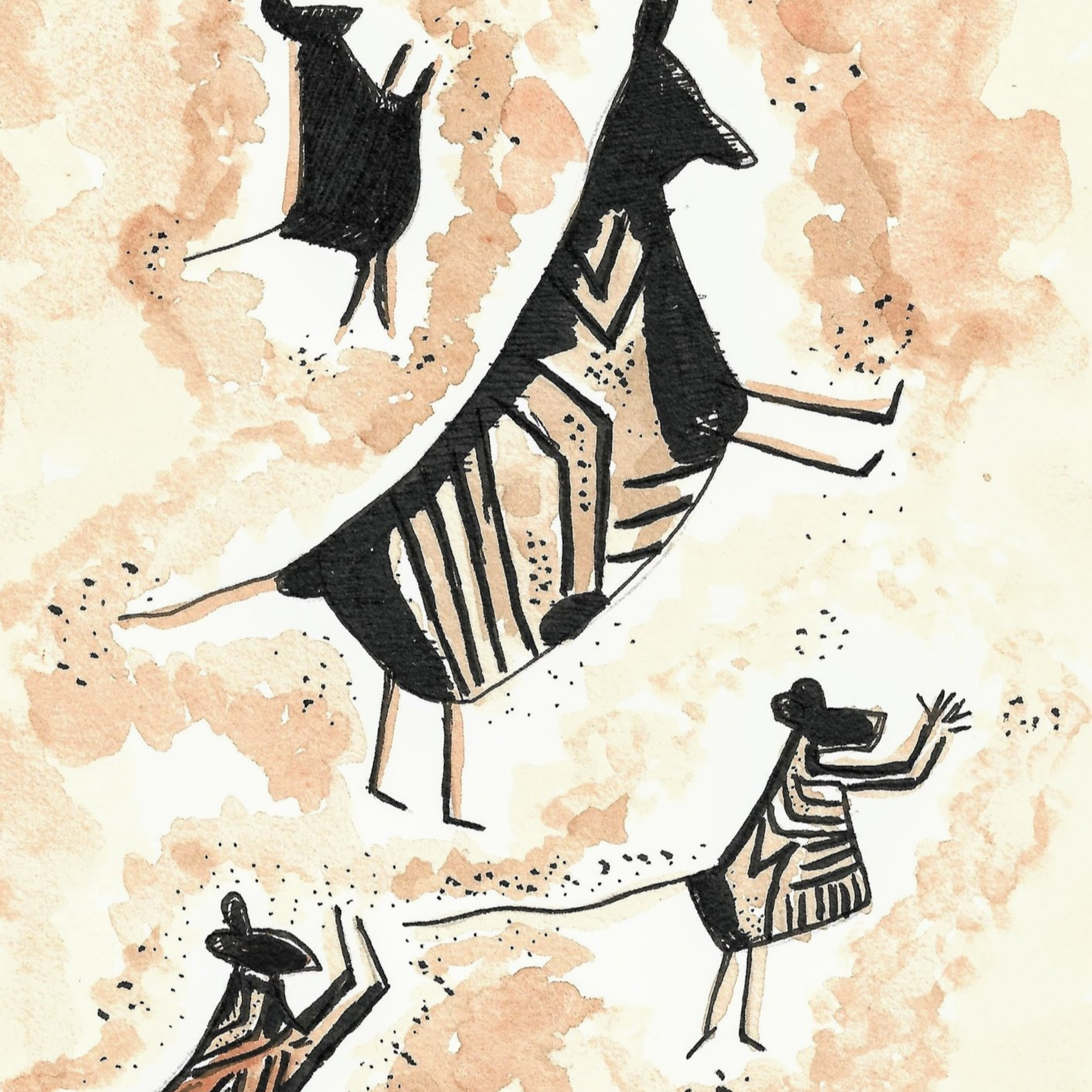 RAIDER OF THE LOST ART -- NEWFOUND CAVE-DRAWINGS HOLD POUCHED SECRETS