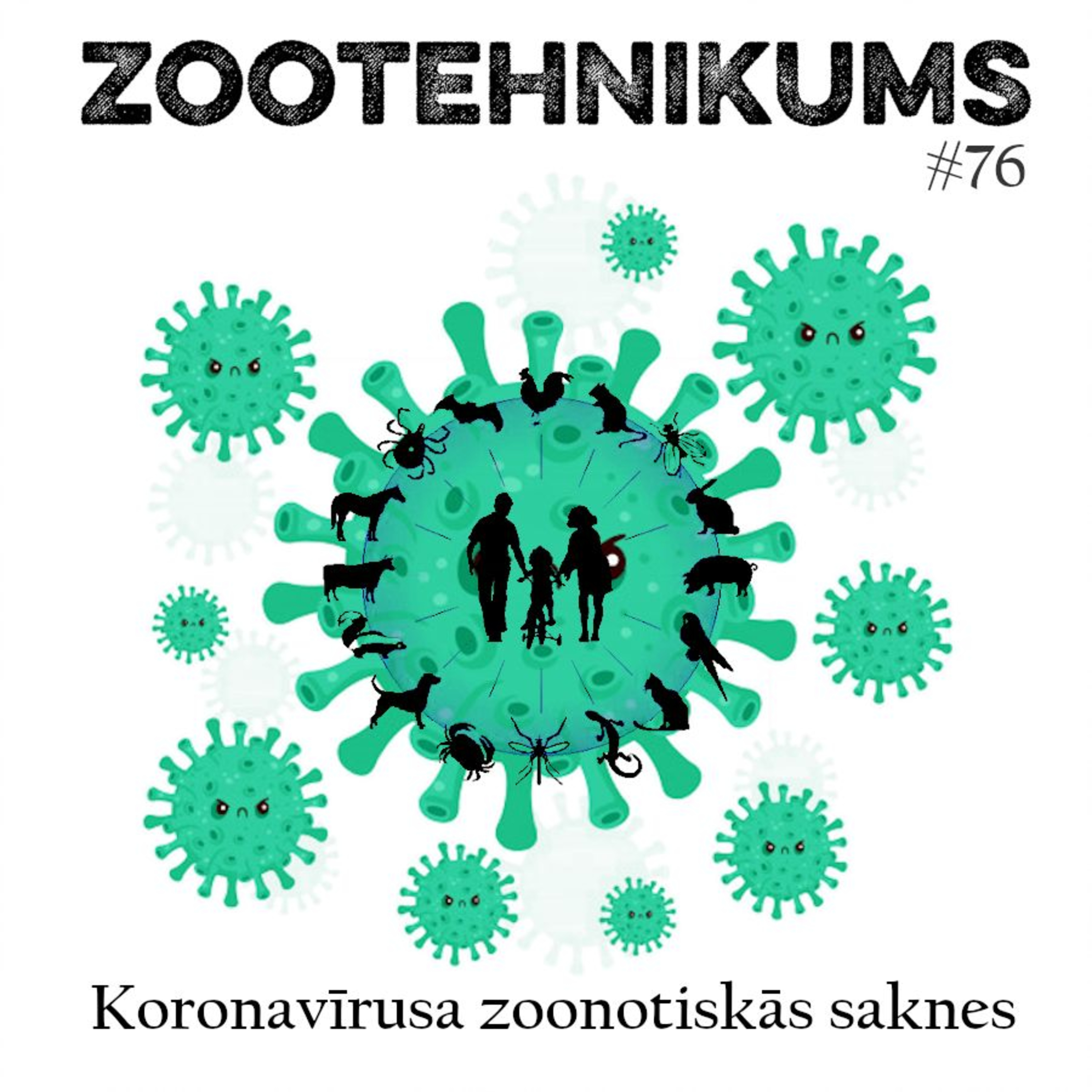 #76 Koronavīrusa zoonotiskās saknes episode artwork