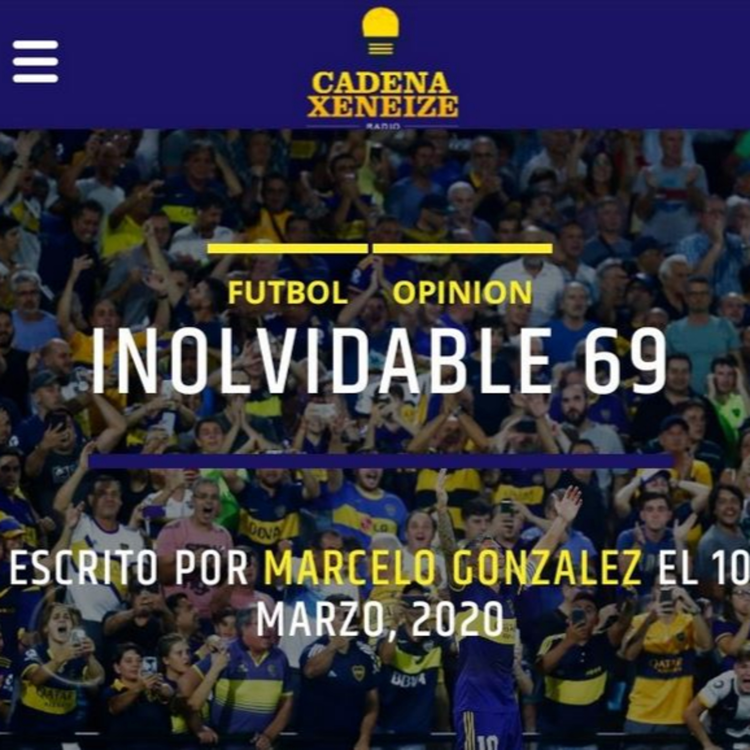 Cadena Xeneize Podcast