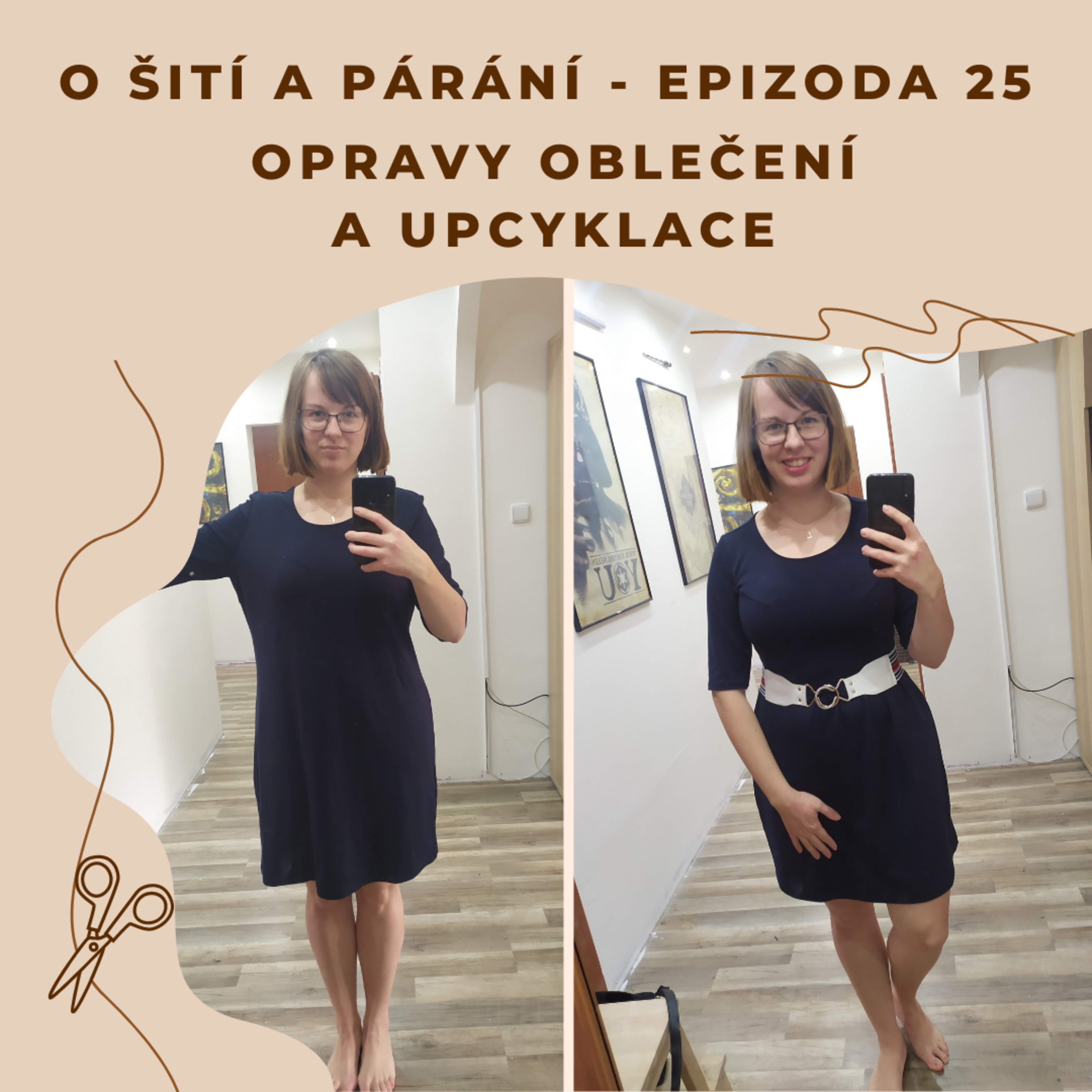 O šití a párání