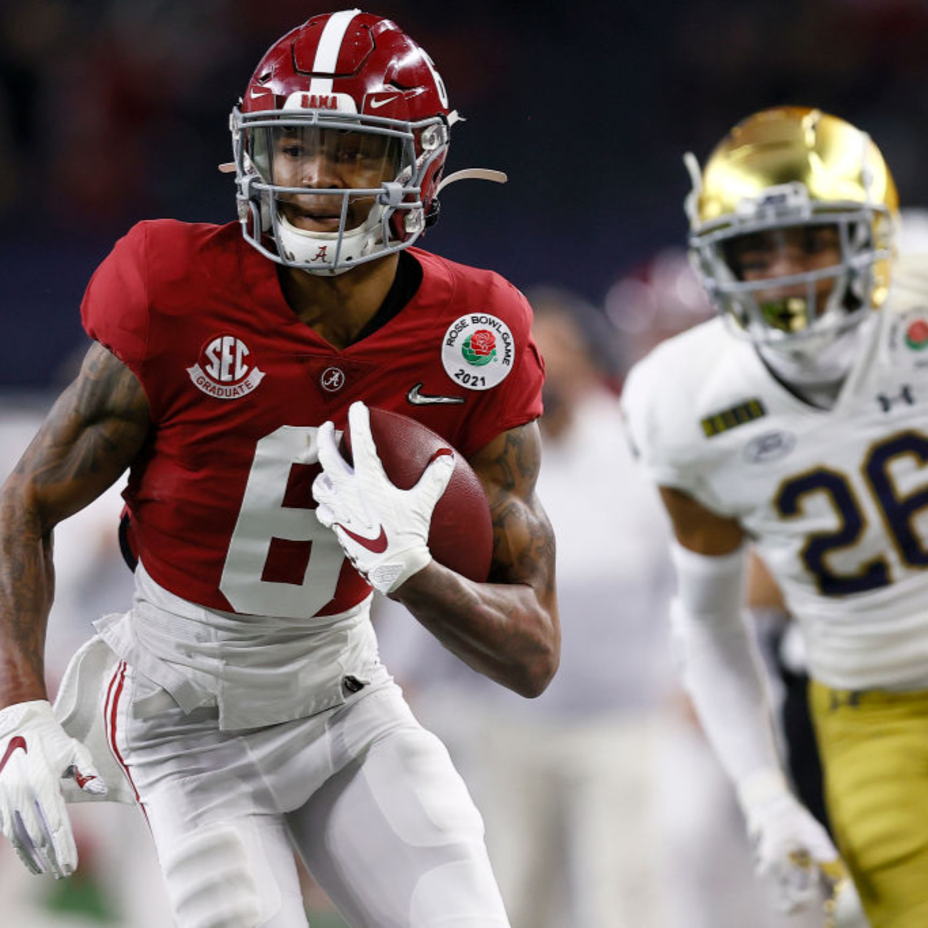 Nick Saban targeting Adam Gase_ _ Heisman Talk _ Jaylen Waddle back for the Championship