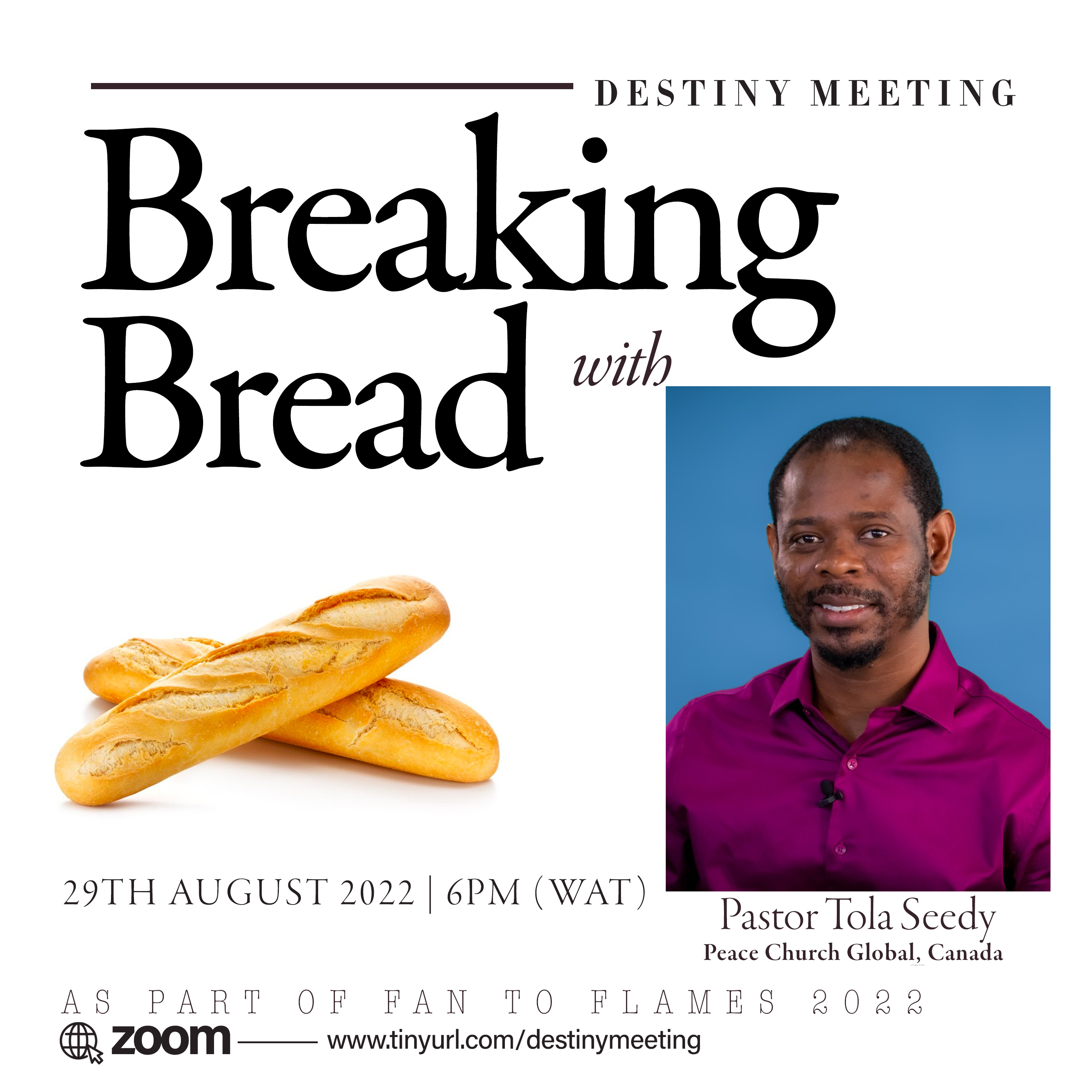 Breaking Bread with Pastor Tola Seedy episode artwork