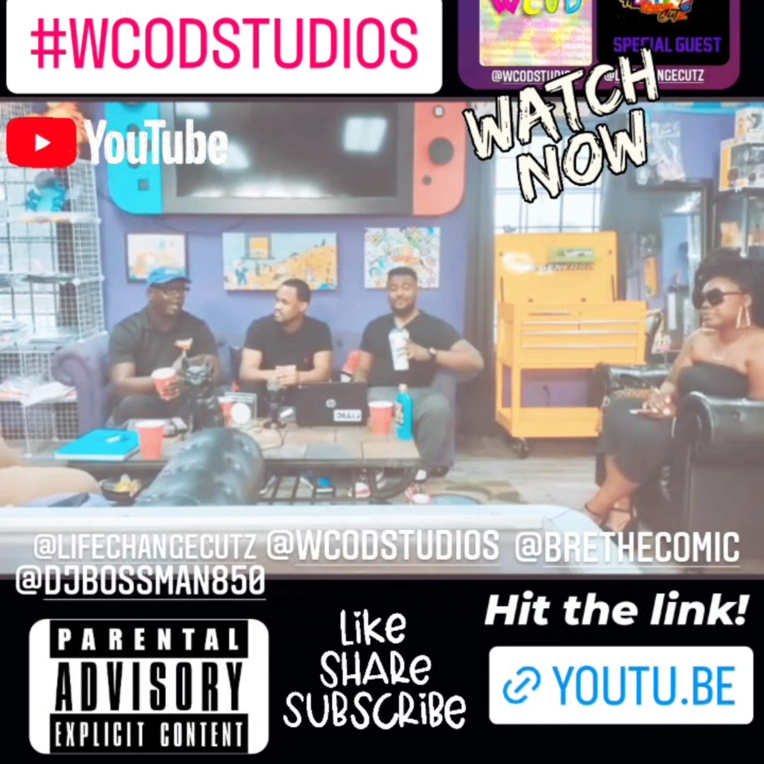 W.C.O.D STUDIOS Presents: The Late Night Special 🌃🌙 Ft. @LifeChangeCutz @BreTheComic episode artwork