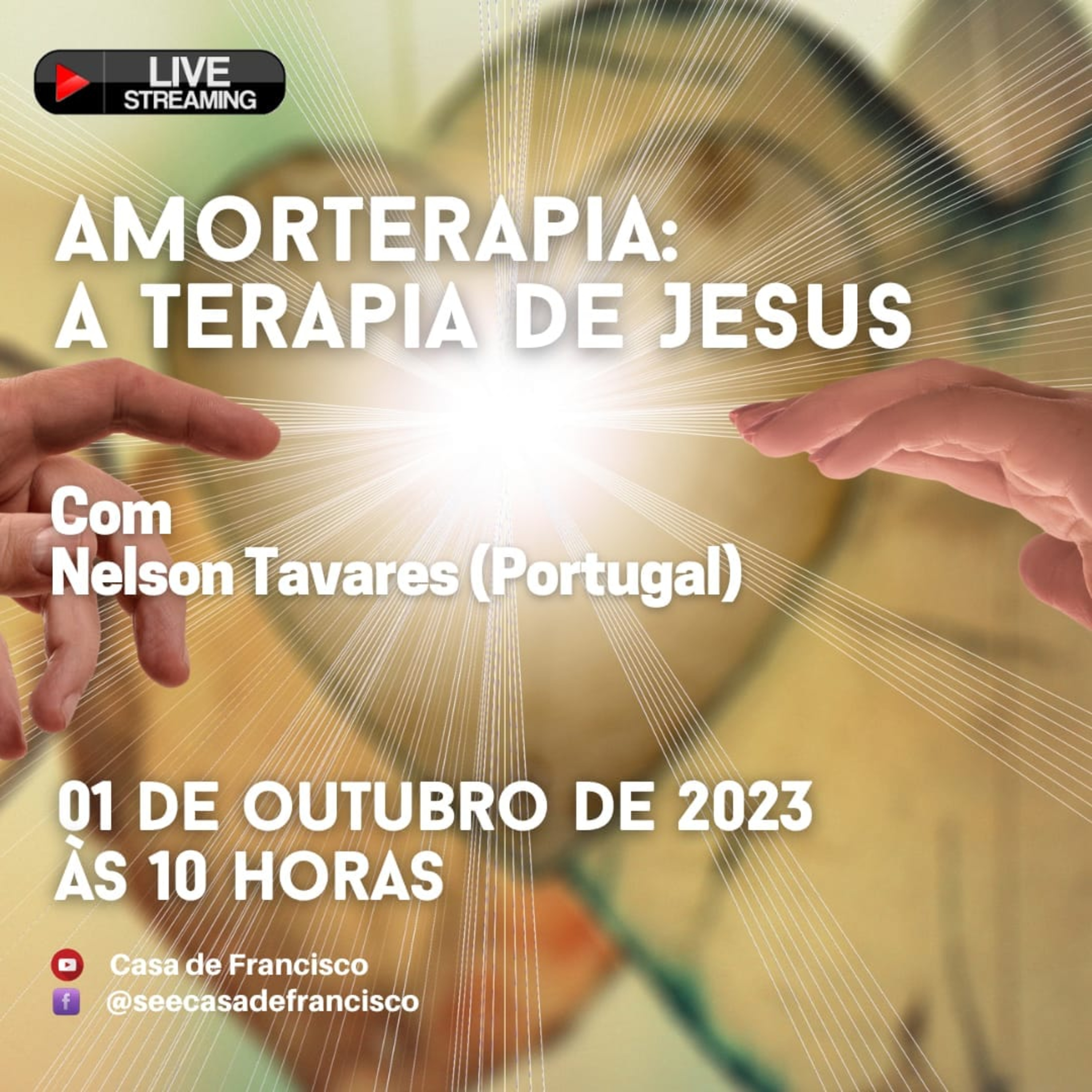 Amorterapia - A Terapia de Jesus - Palestra - SEE Casa de Francisco - Caucaia - CE episode artwork