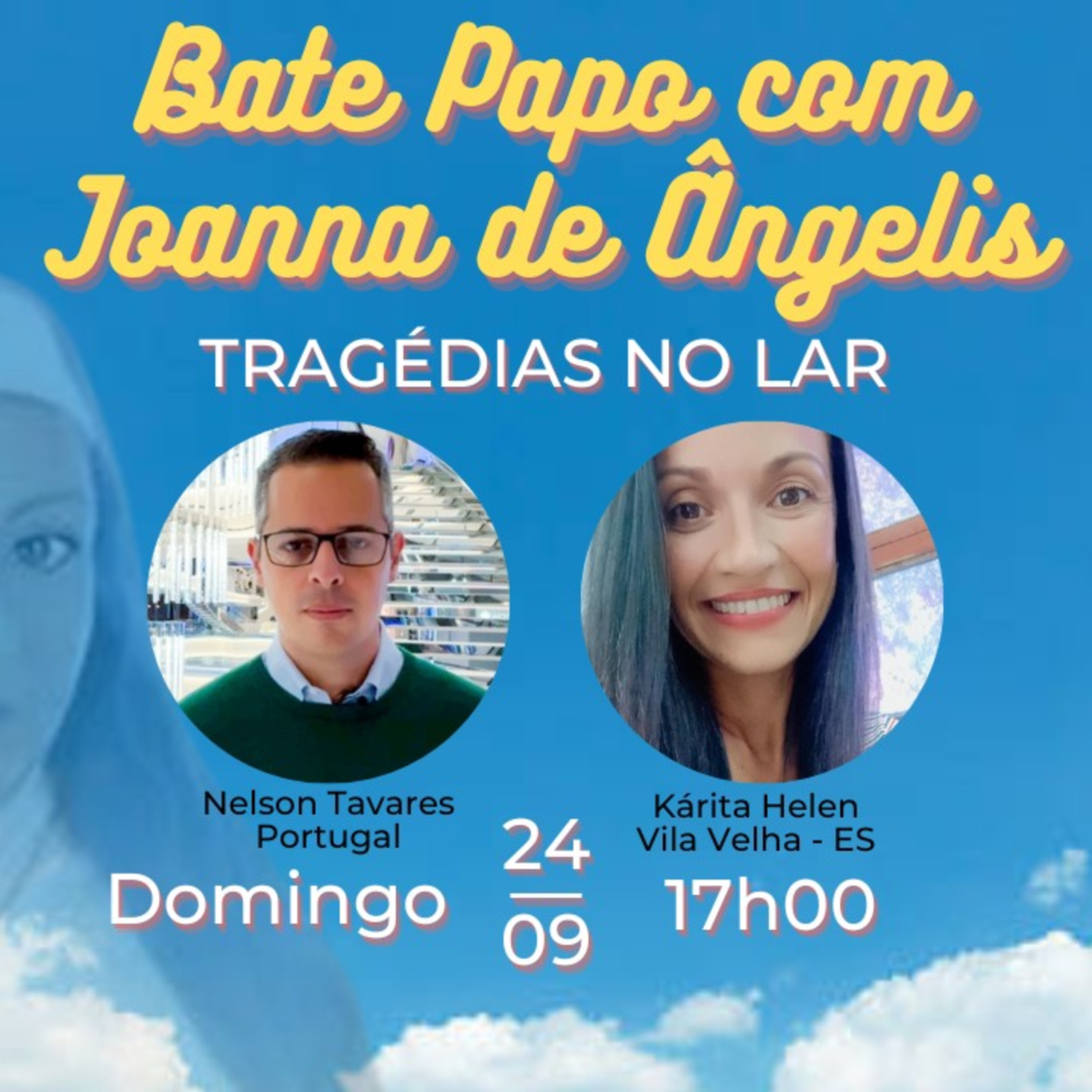 Tragédias no Lar - Programa Bate-Papo com Joanna de Ângelis - Convidada: Kárita Helen episode artwork