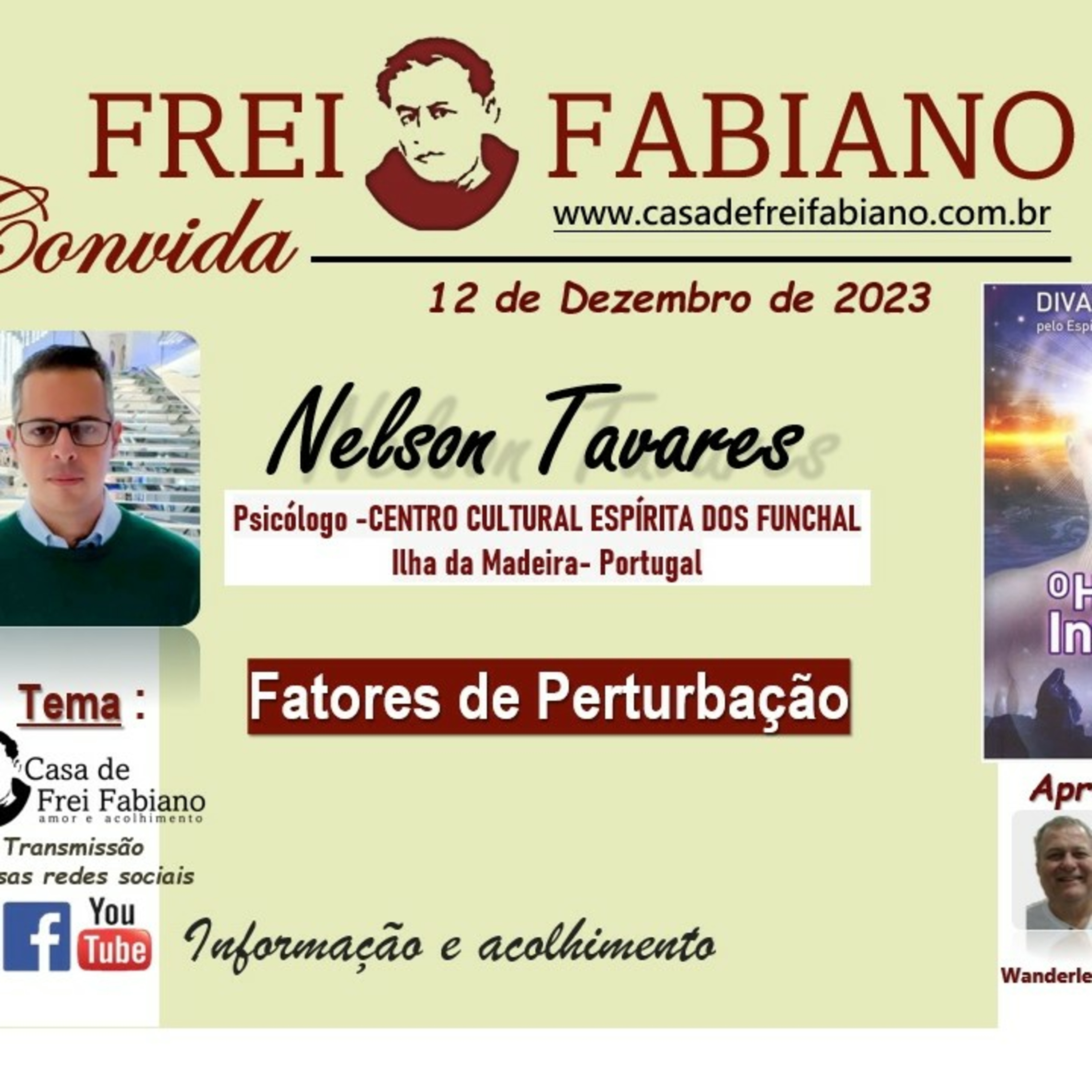 Fatores de perturbação - Palestra - Casa de Frei Fabiano - Méier - RJ 
 episode artwork