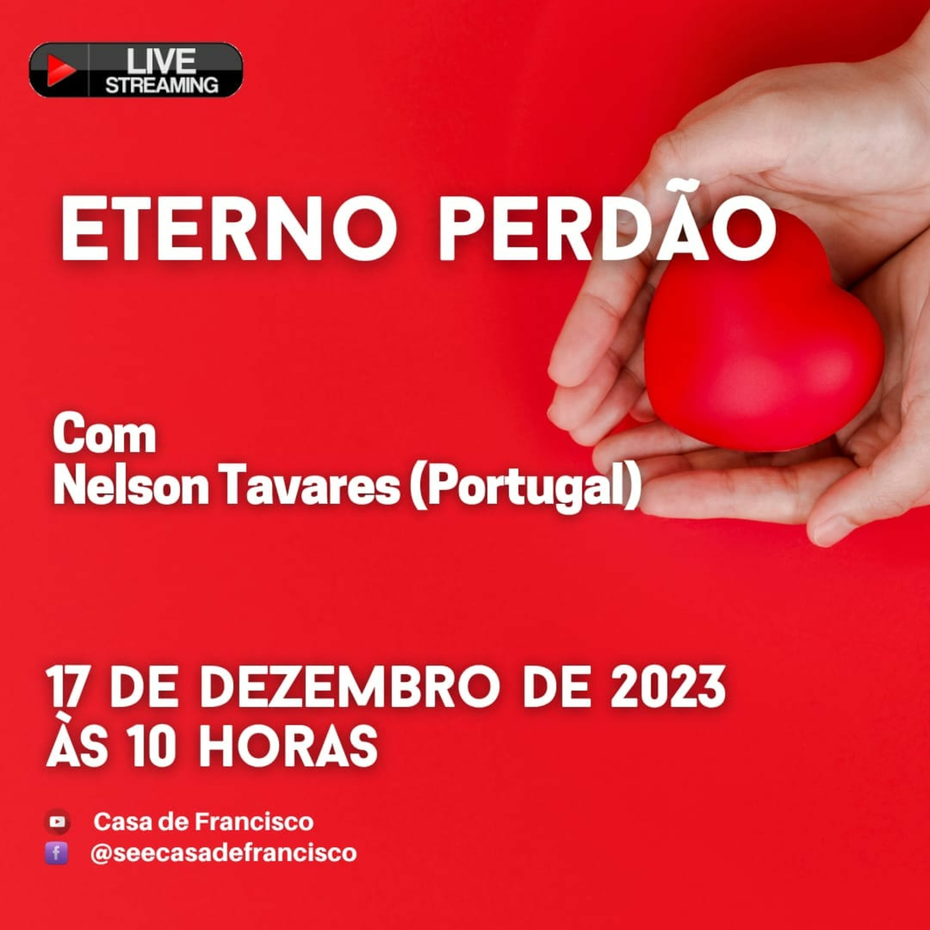 Eterno Perdão - Palestra - Sociedade de estudos Espíritas Casa de Francisco - Caucaia - CE episode artwork