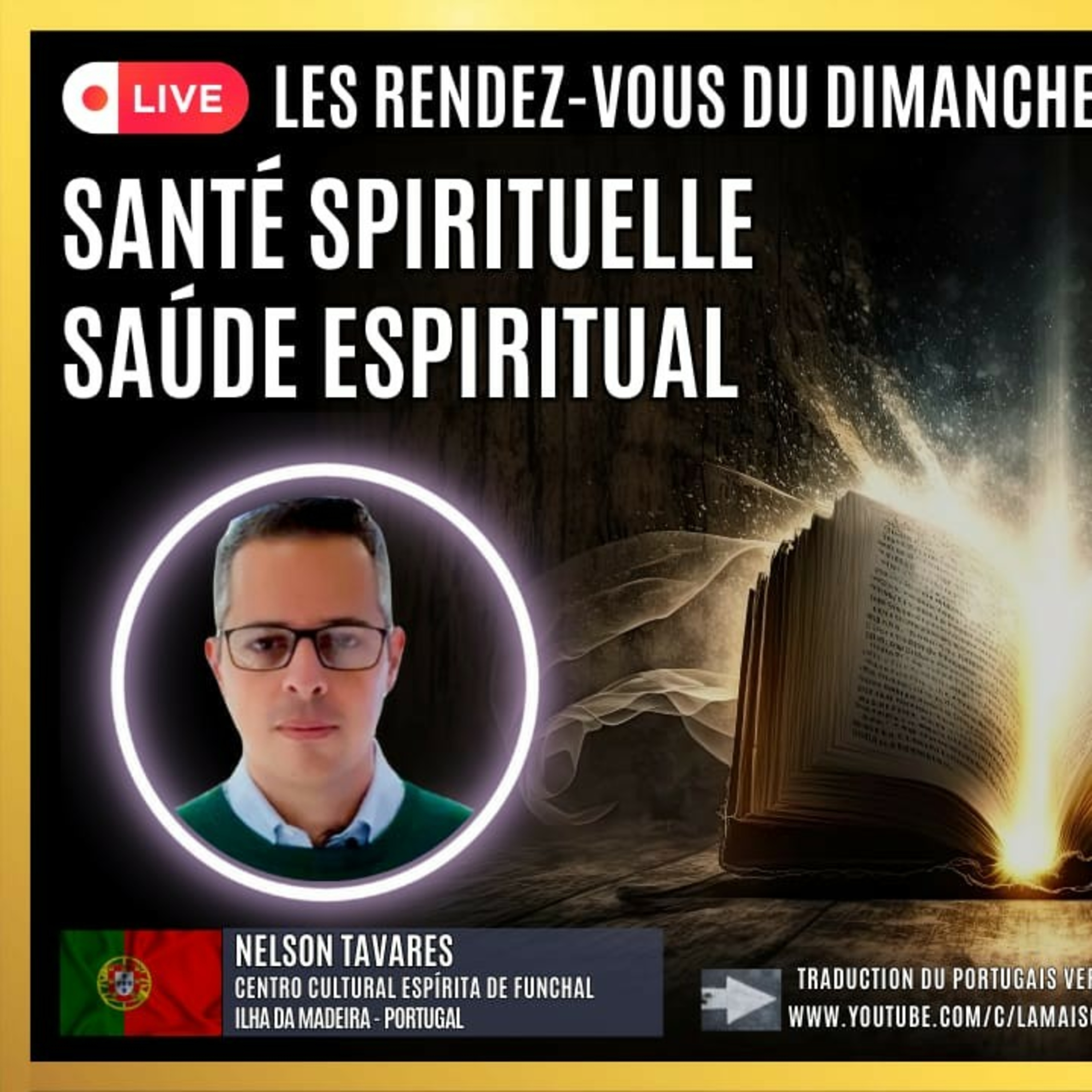 Saúde Espiritual - Palestra - Maison du Spiritisme - Paris - França (Português/Francês)-(Áudio) episode artwork