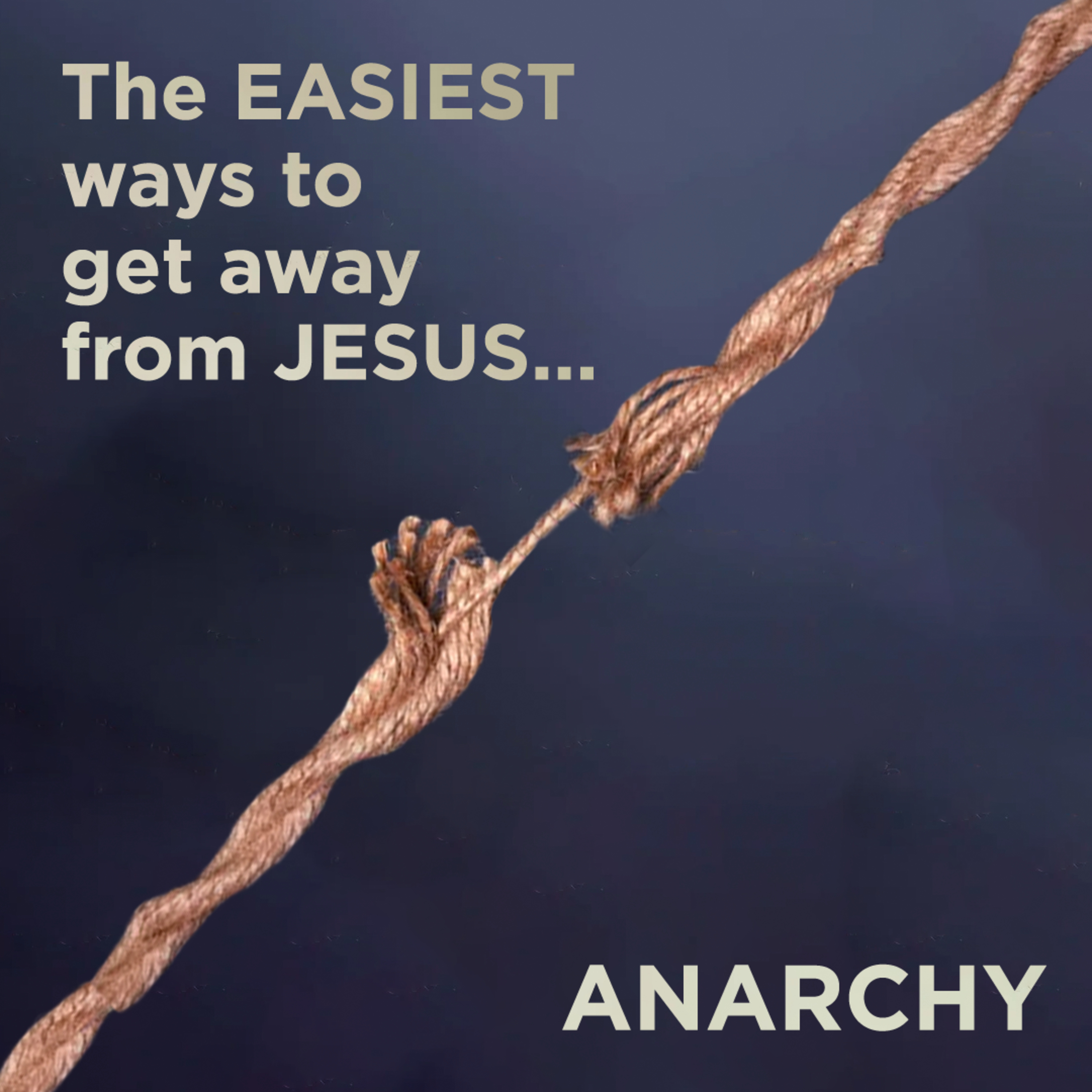 #337- 🇬🇧 The Easiest Ways To Get Away From Jesus (ANARCHY) | David Henao #CCILondon