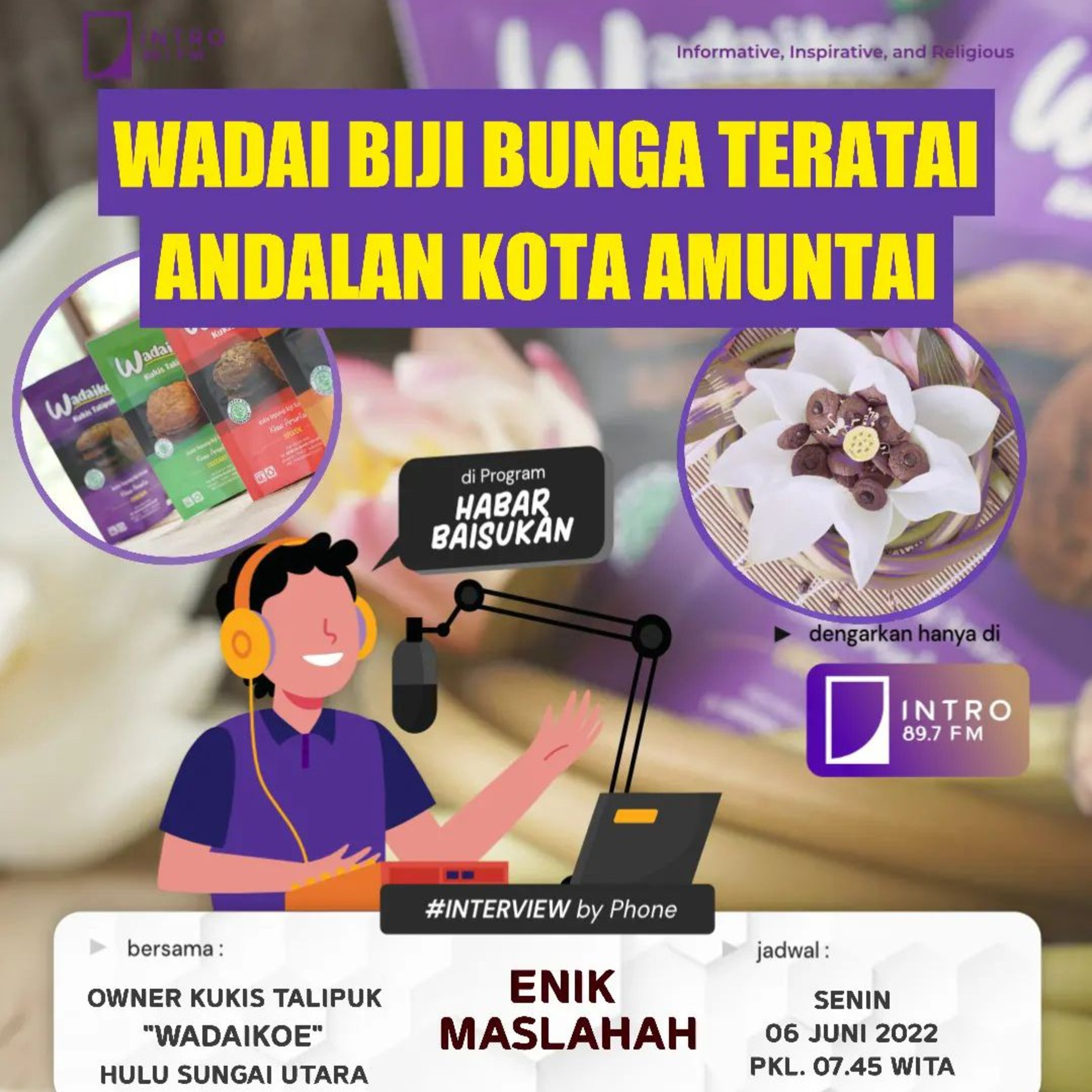 Wadai Bunga Teratai, Andalan Kota Amuntai episode artwork