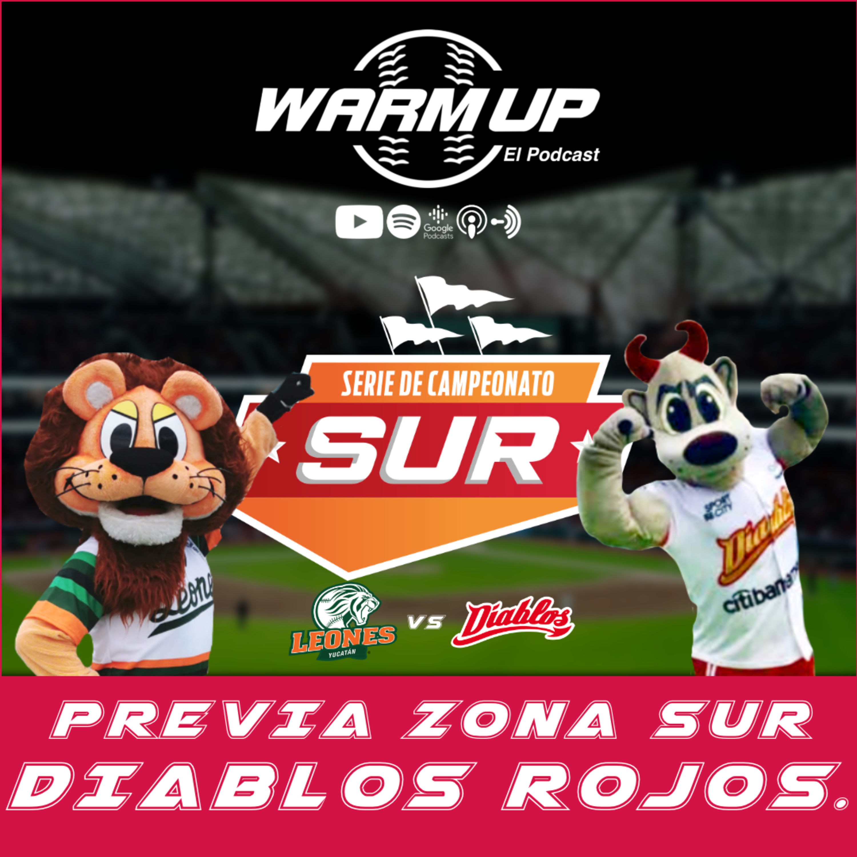 Diablos Rojos del México en la Serie de Campeonato de la Zona Sur.