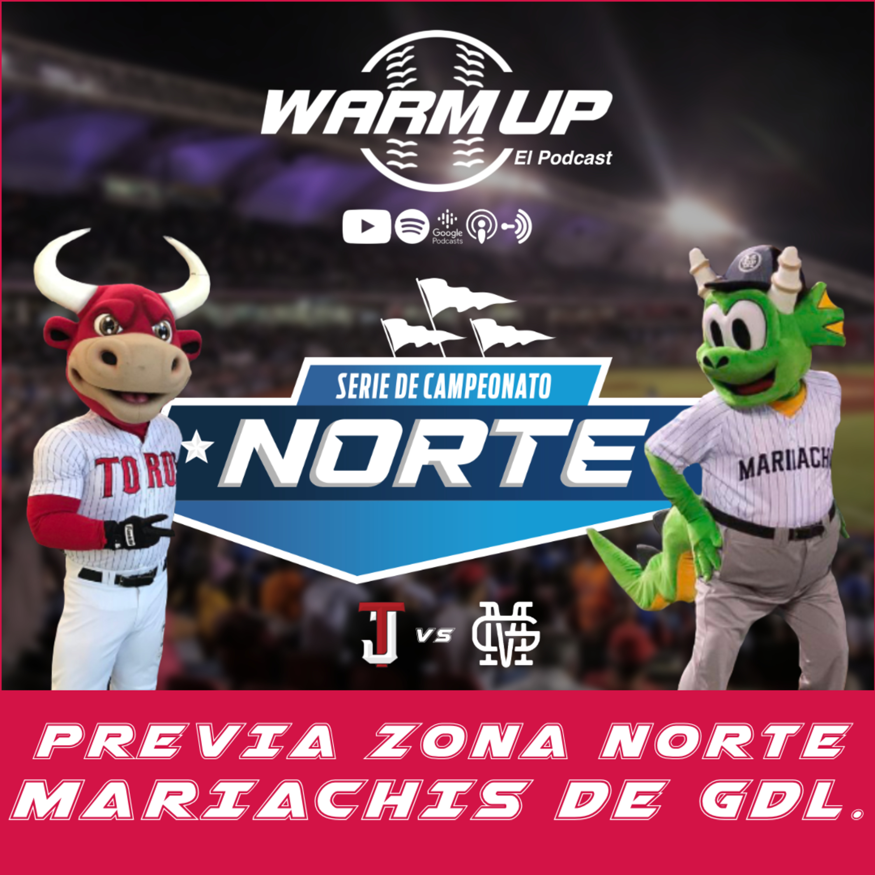 Mariachis de Guadalajara en la Serie de Campeonato en la Zona Norte.