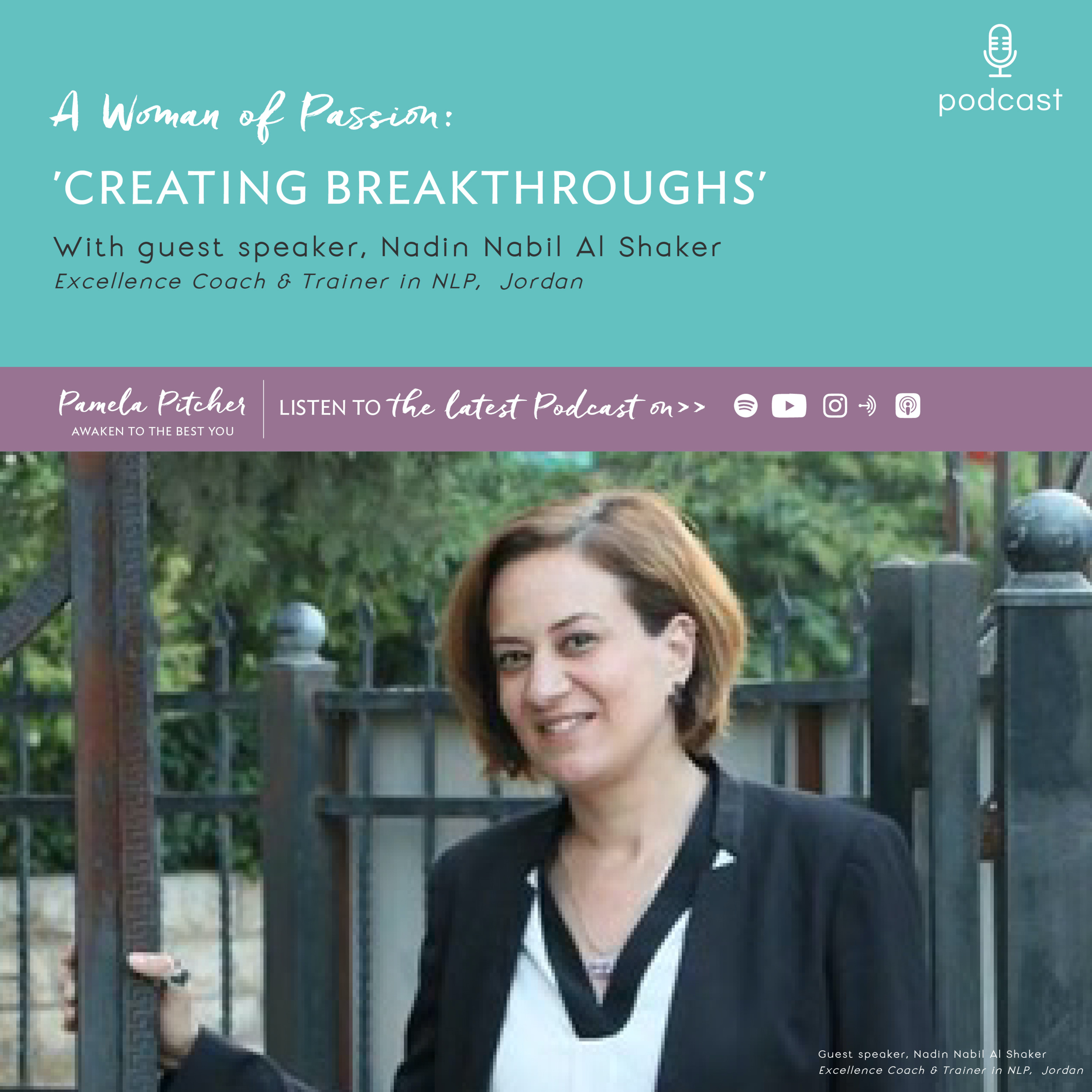 A Woman of Passion: 'Creating Breakthroughs!